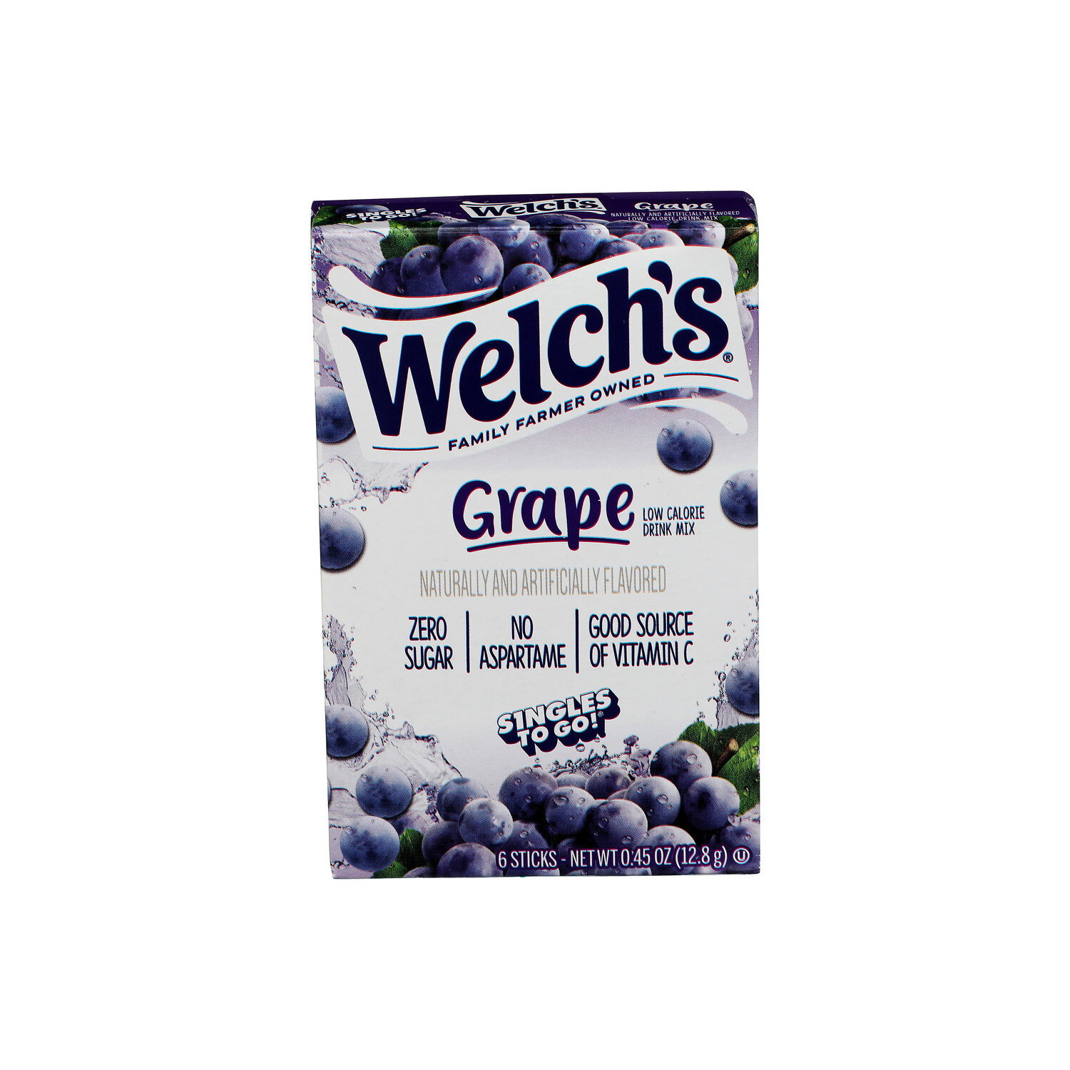 WELCH's Grape Singles To Go Drink Mix - 0.075 Ounce - 6 Count Image 1 of 4