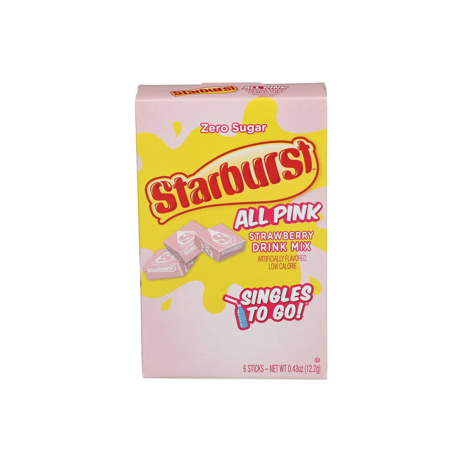 Starburst Strawberry Drink Mix - 0.072 Ounce - 6 Count Image 1 of 4