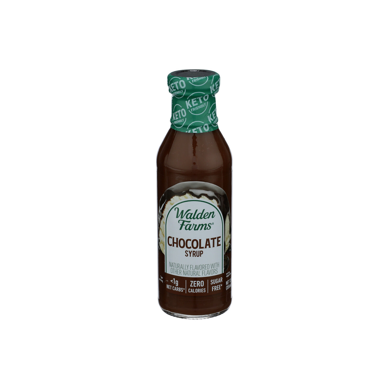 Walden Farms Chocolate Syrup Calorie Free - 12 Fluid Ounce Image 1 of 4