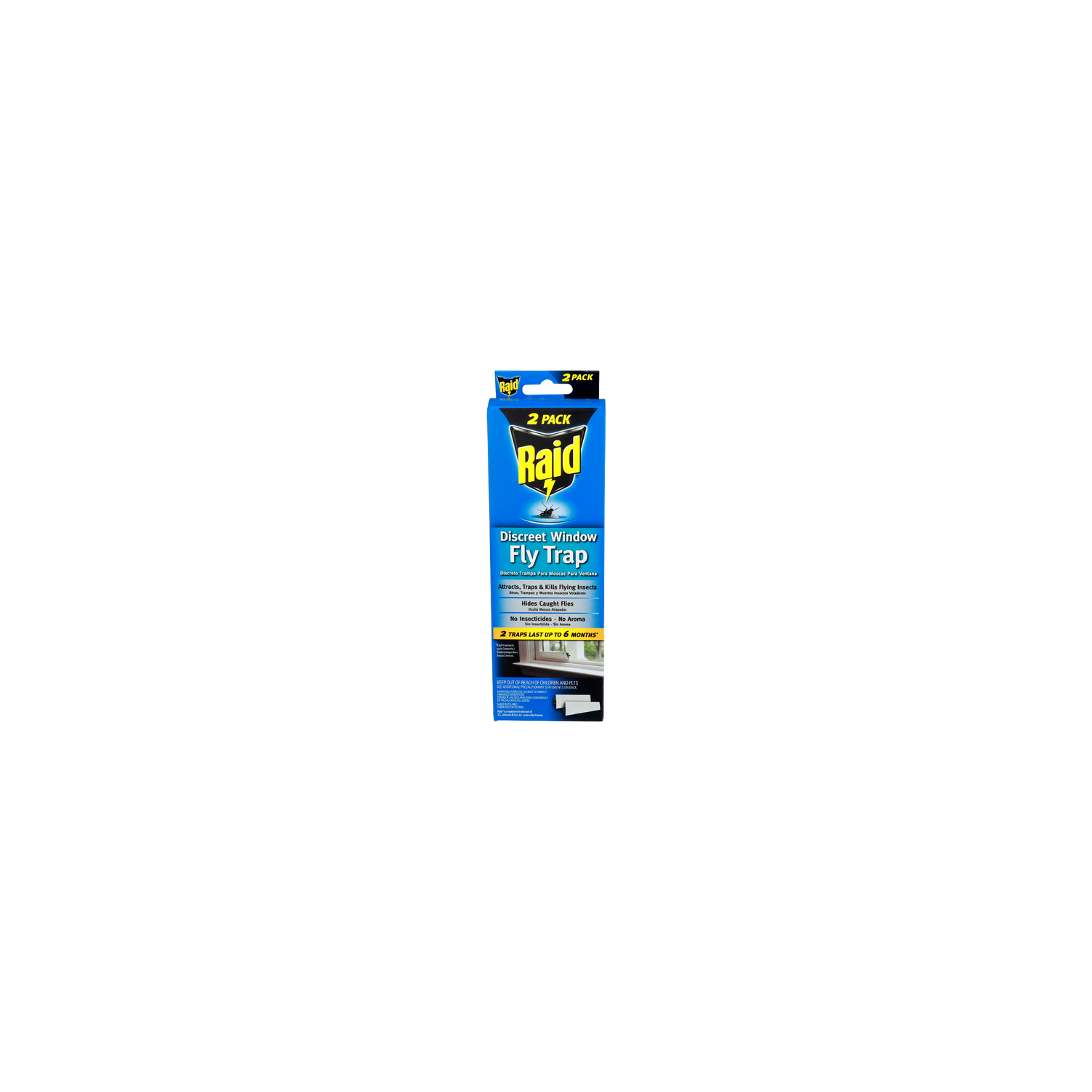 Raid Discreet Window Fly Trap - 2 Count Image 1 of 2