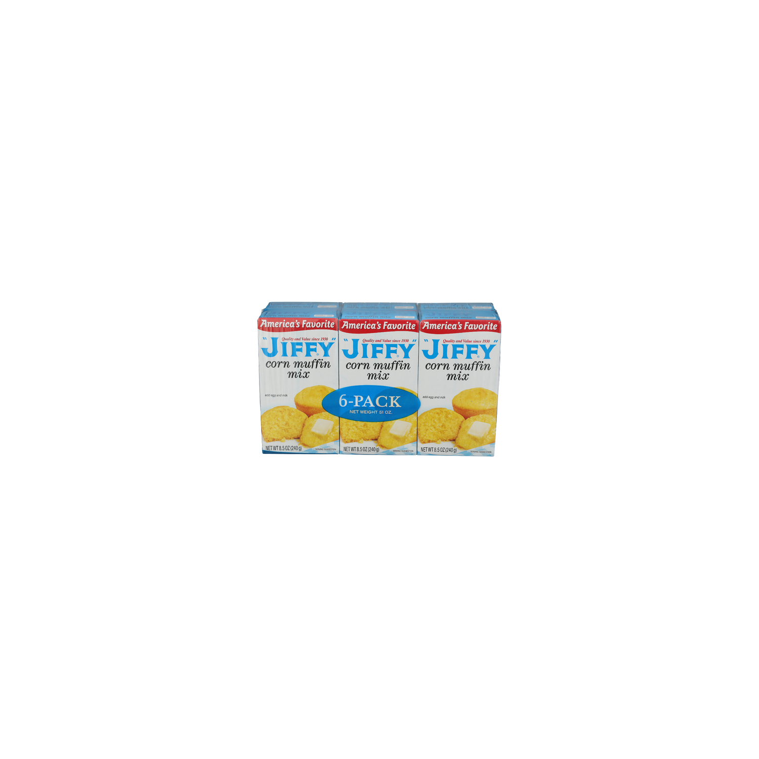 Jiffy Corn Muffin Mix - 8.5 Ounce - 6 Count