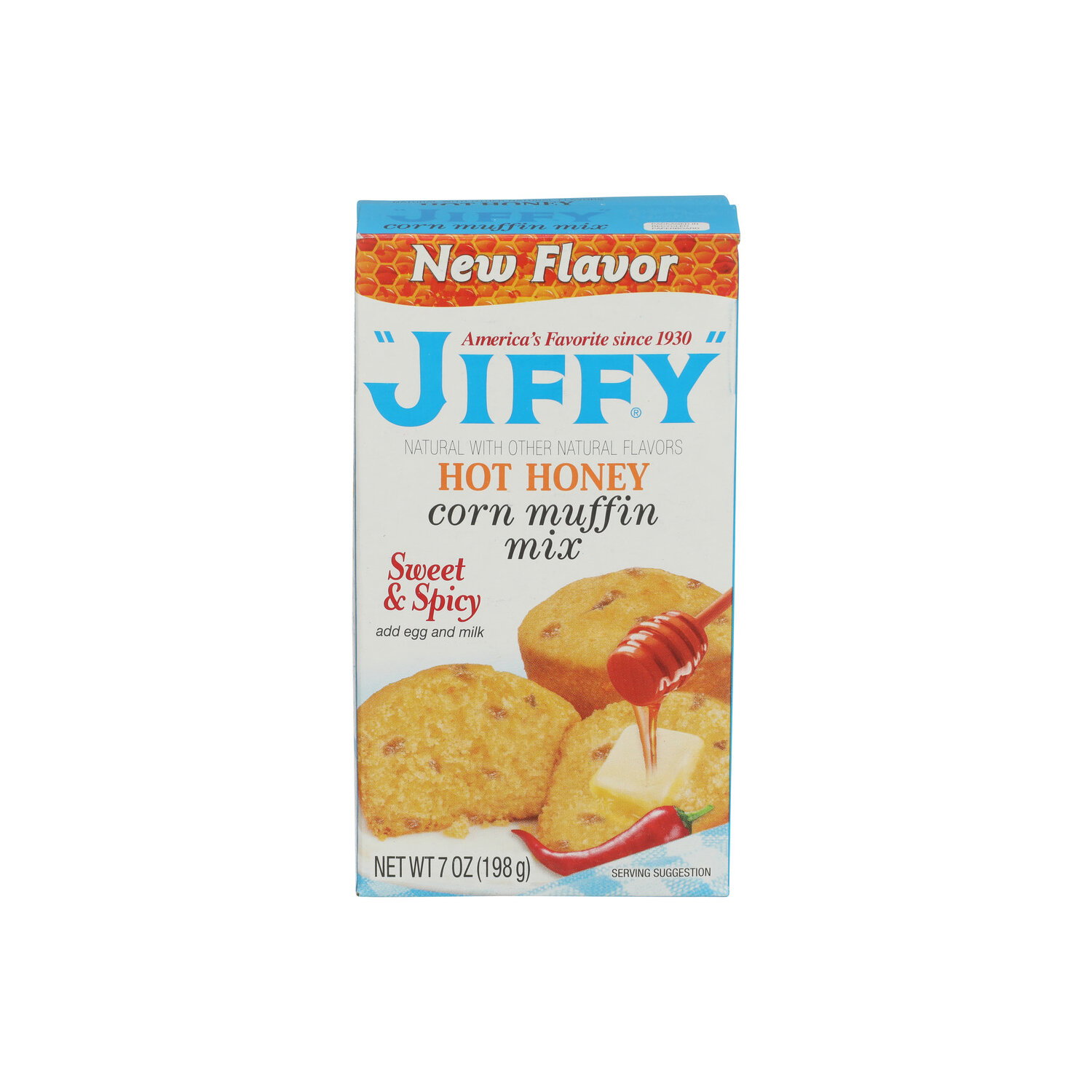 Jiffy Hot Honey Corn Muffin - 7 Ounce