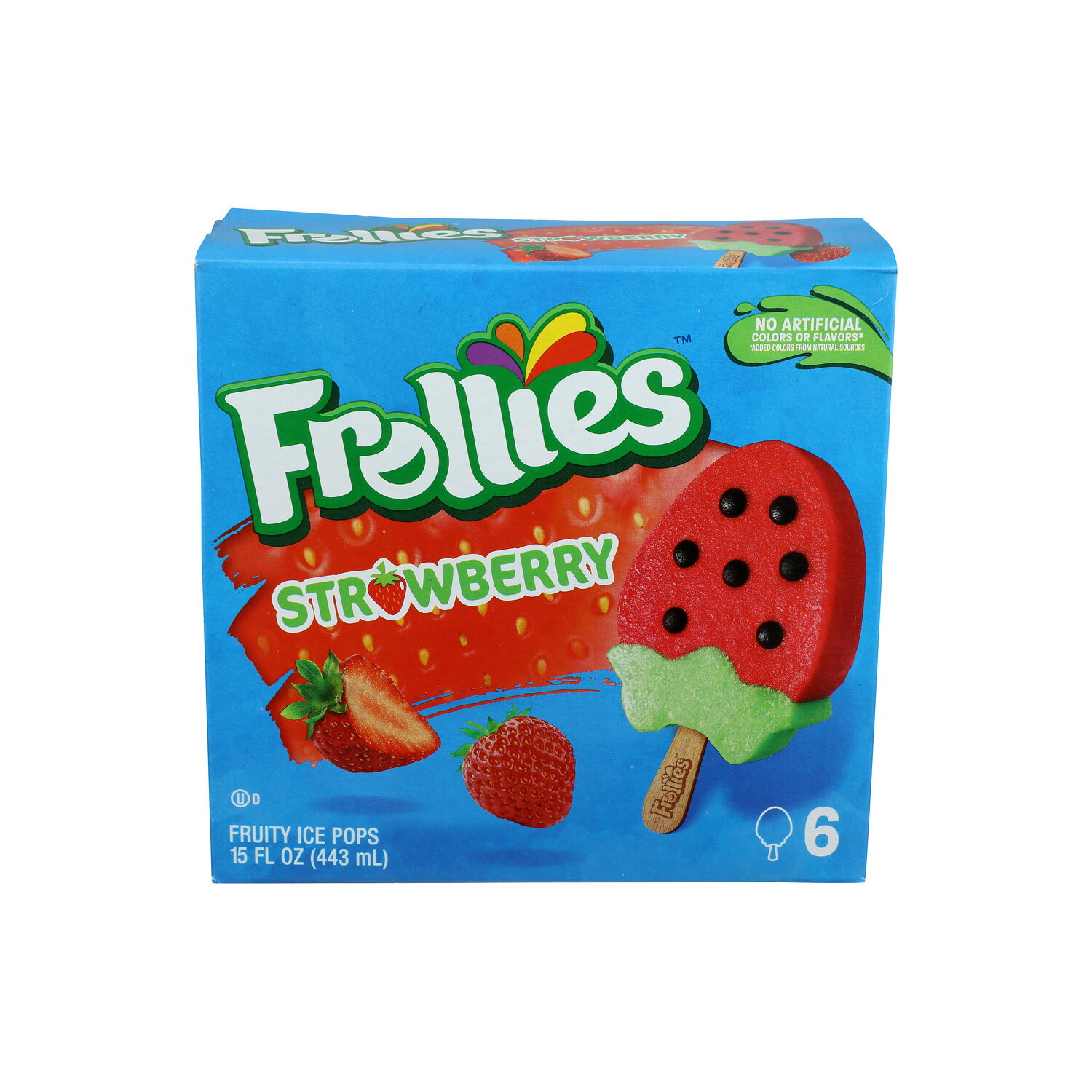 Frollies Strawberry Bars - 2.5 Fluid Ounce - 6 Count Image 1 of 4