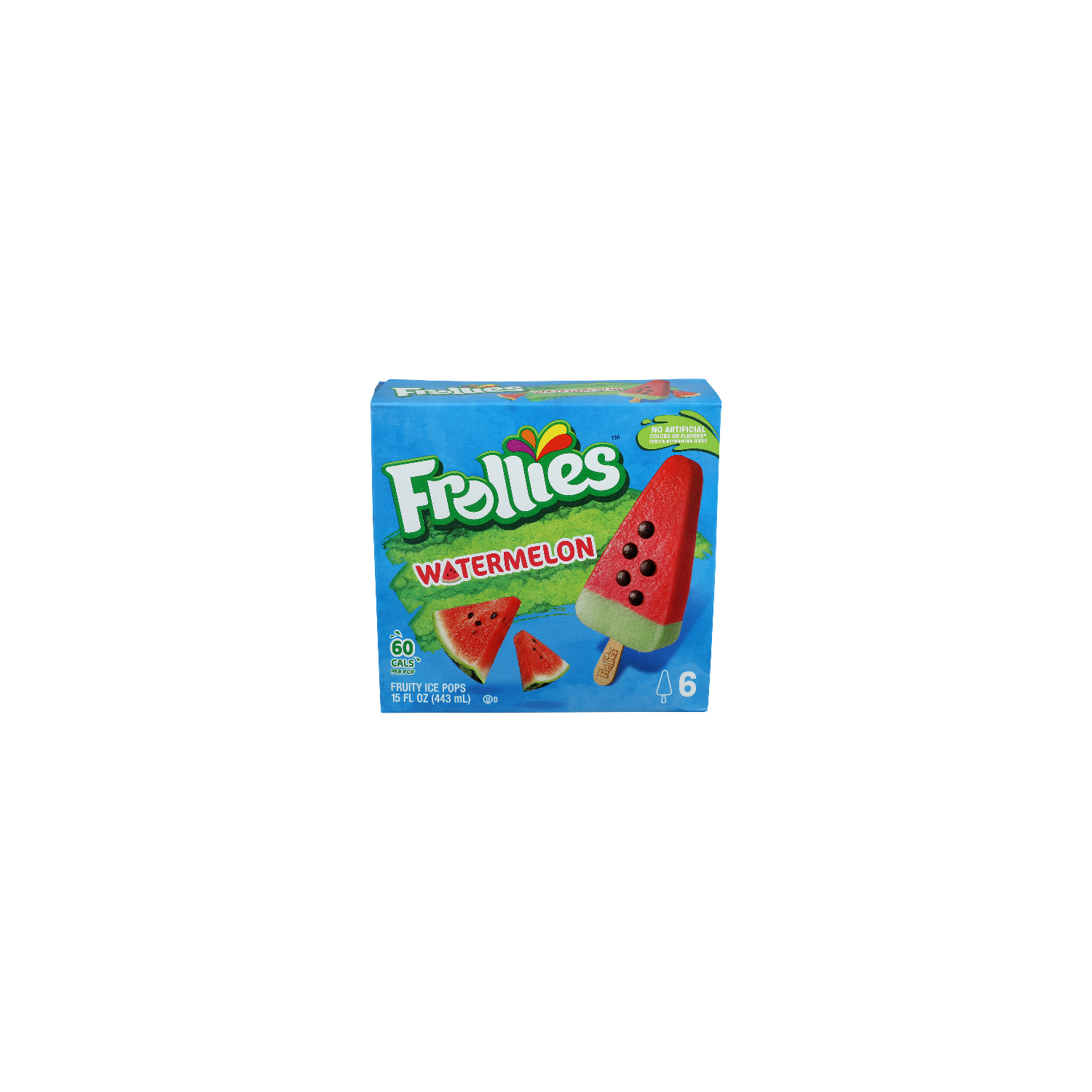 Frollies Watermelon Fruit Bars - 2.5 Fluid Ounce - 6 Count Image 1 of 4