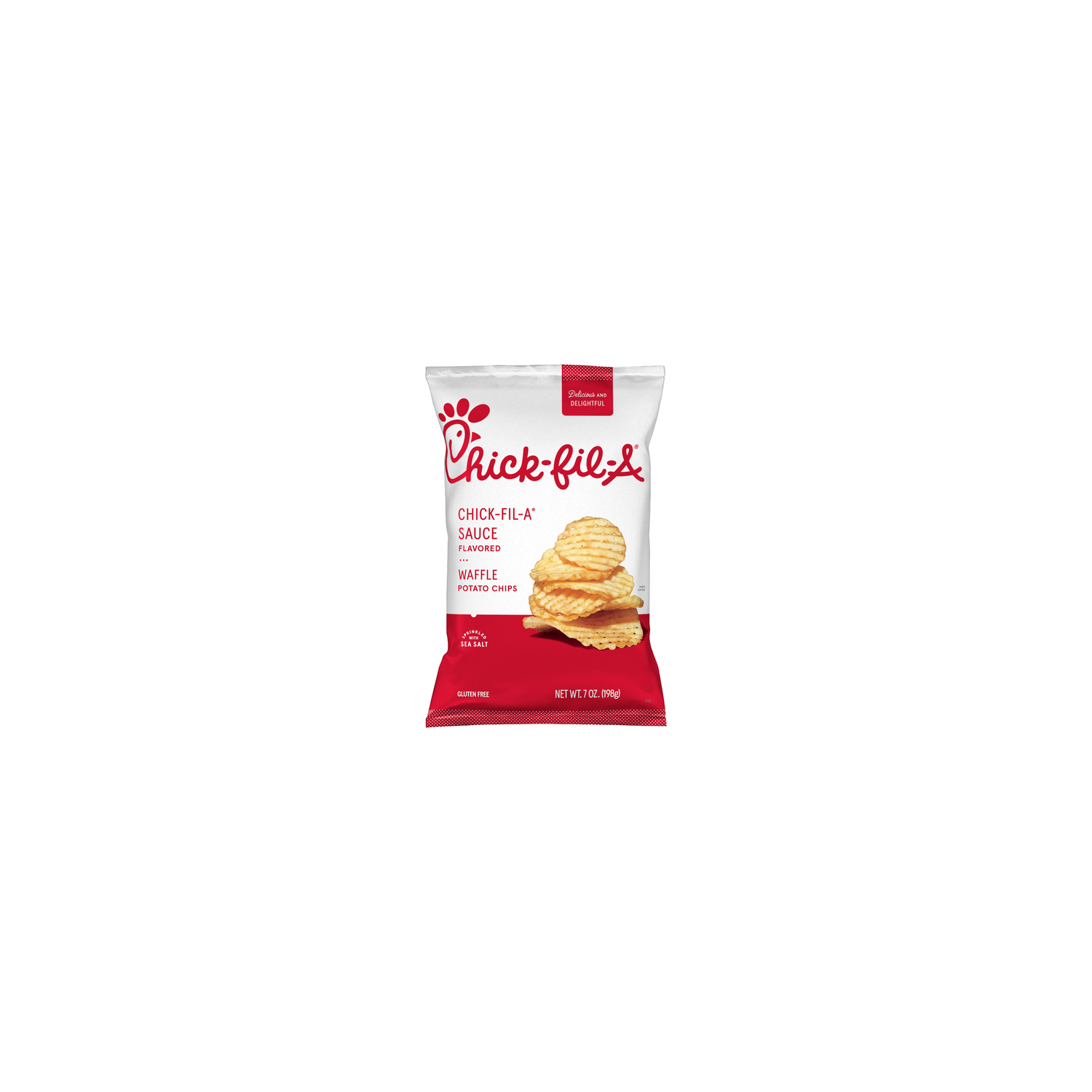 Chick-Fil-A Sauce Flavored Waffle Potato Chips - 7 Ounce