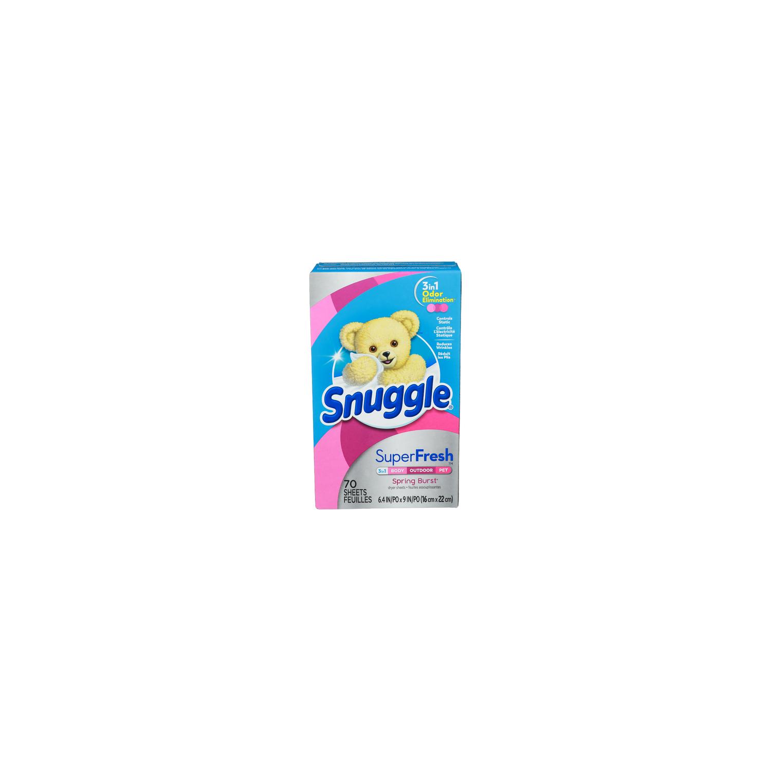 Snuggle Spring Burst Superfresh Dryer Sheets - 70 Count Image 1 of 3