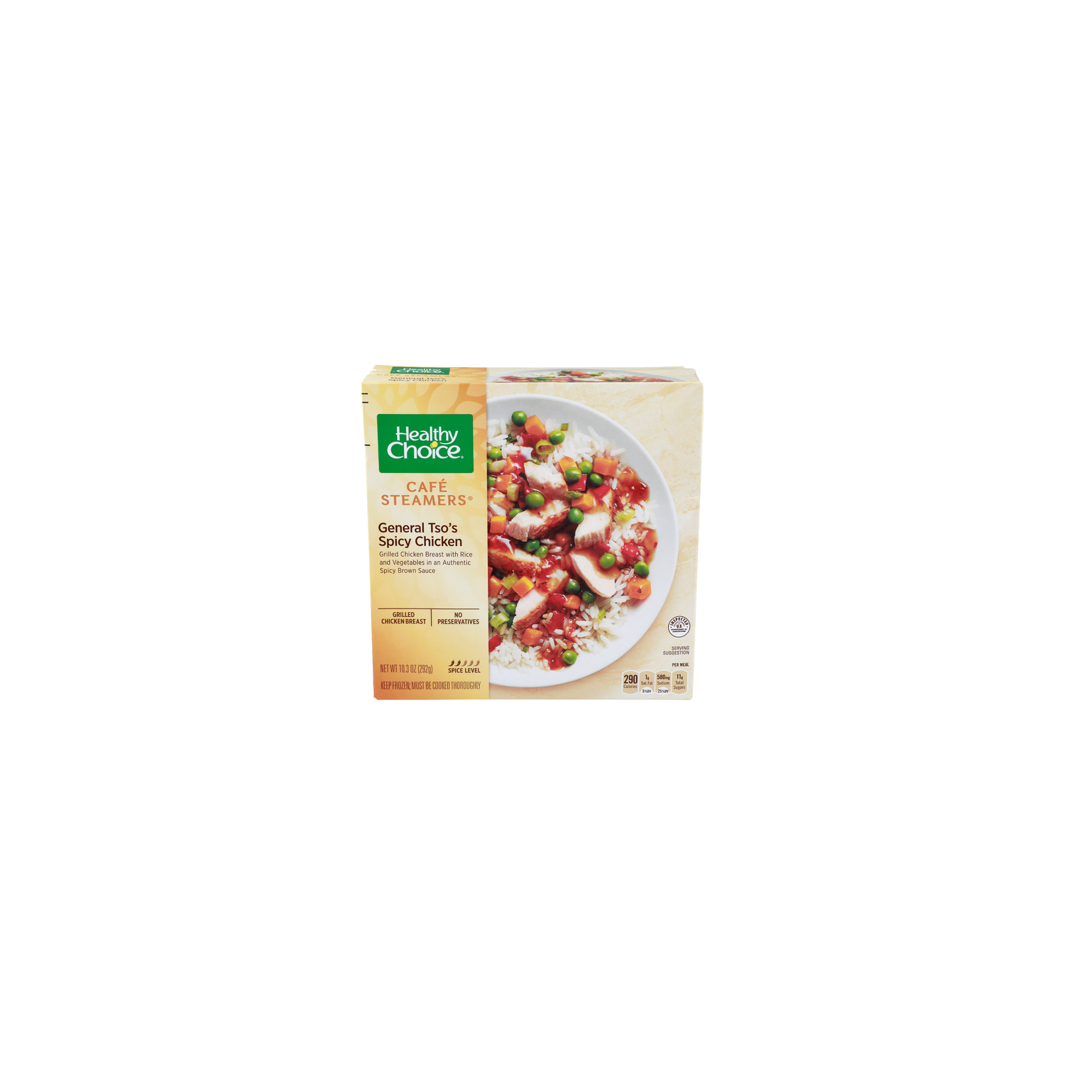 Healthy Choice General Tso's Spicy Chicken Cafe Steamers - 10.3