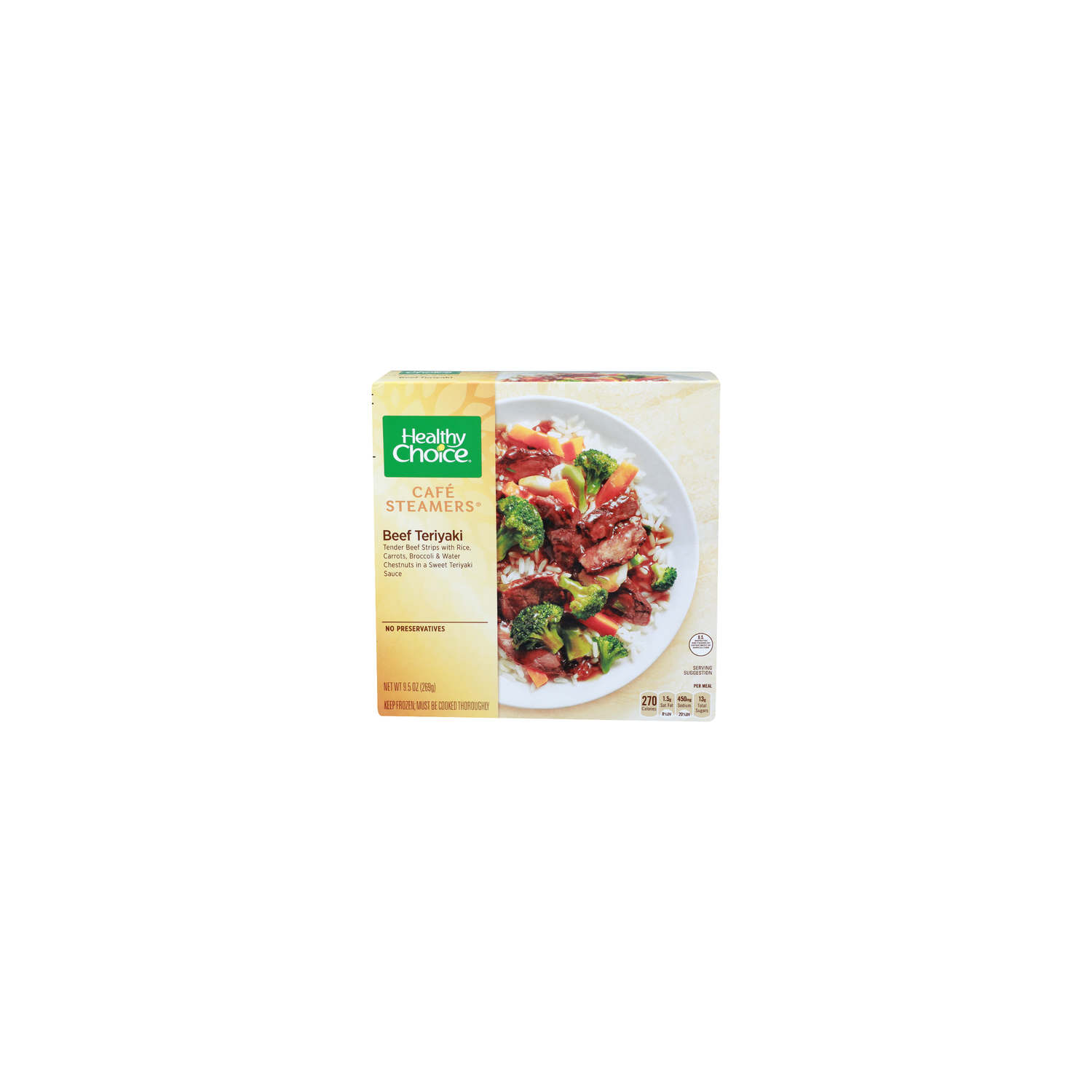 Healthy Choice Beef Teriyaki Cafe Steamers - 9.5 Ounce Image 1 of 4