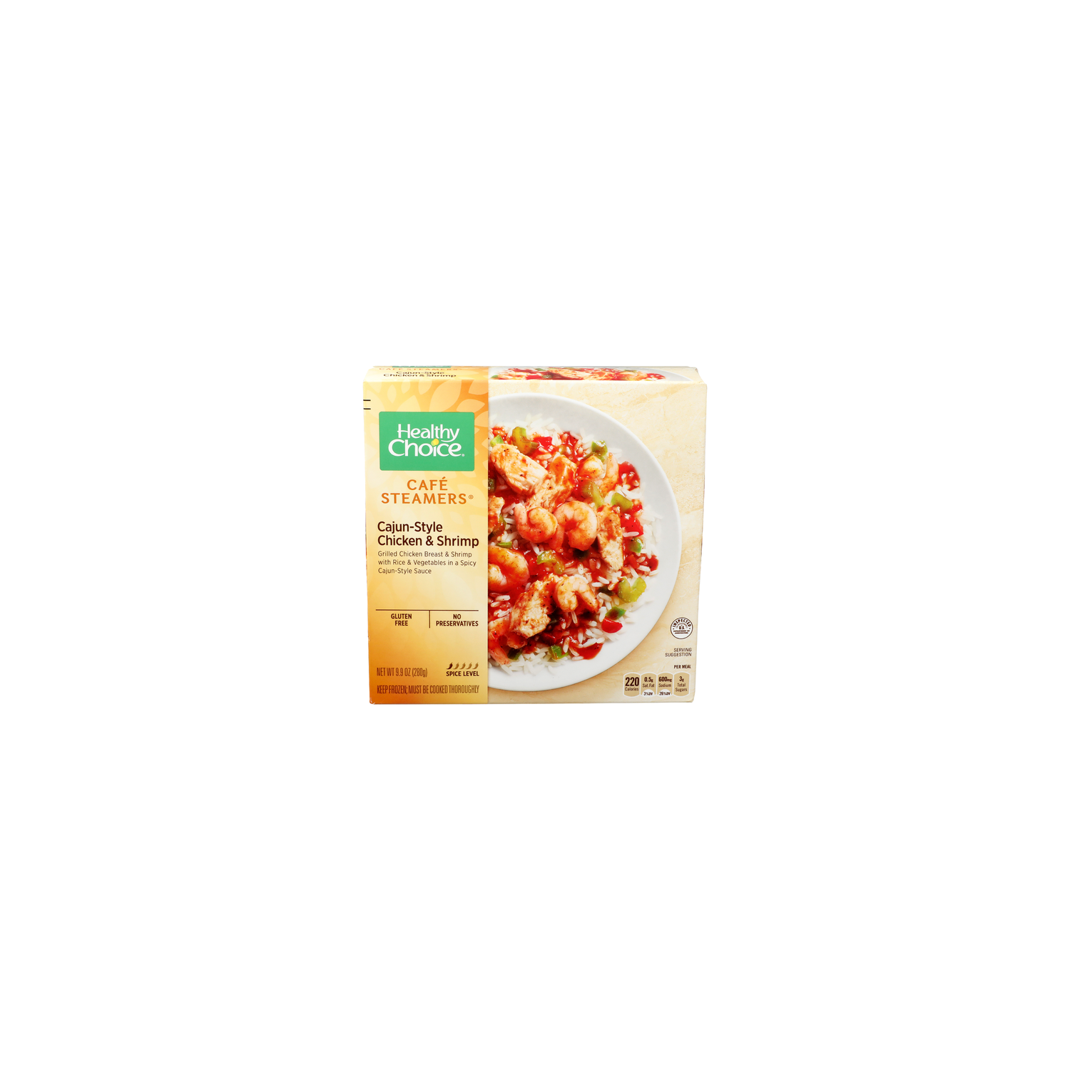 Healthy Choice Cajun-Style Chicken & Shrimp Cafe Steamers - 9.9 Ounce Image 1 of 4