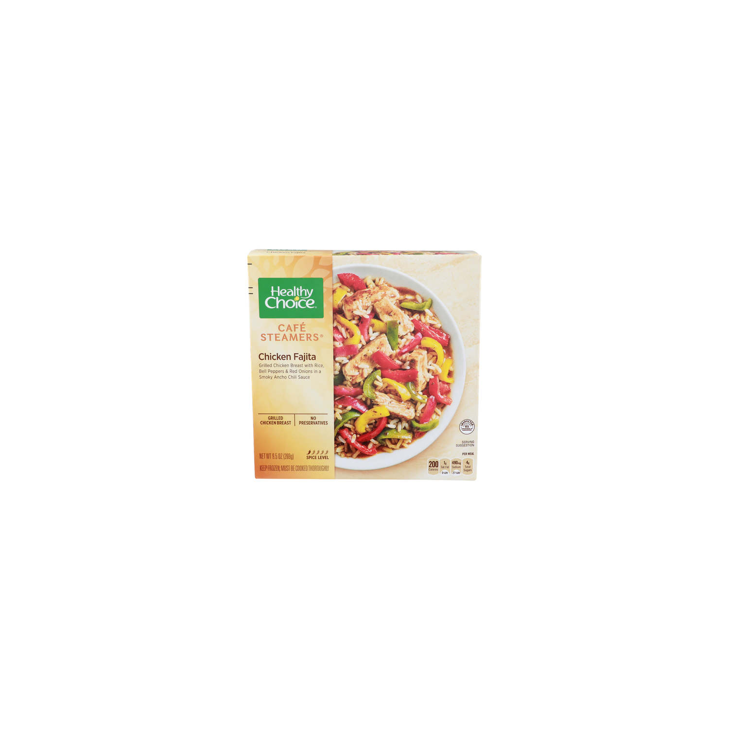 Healthy Choice Chicken Fajita Cafe Steamers - 9.5 Ounce Image 1 of 4