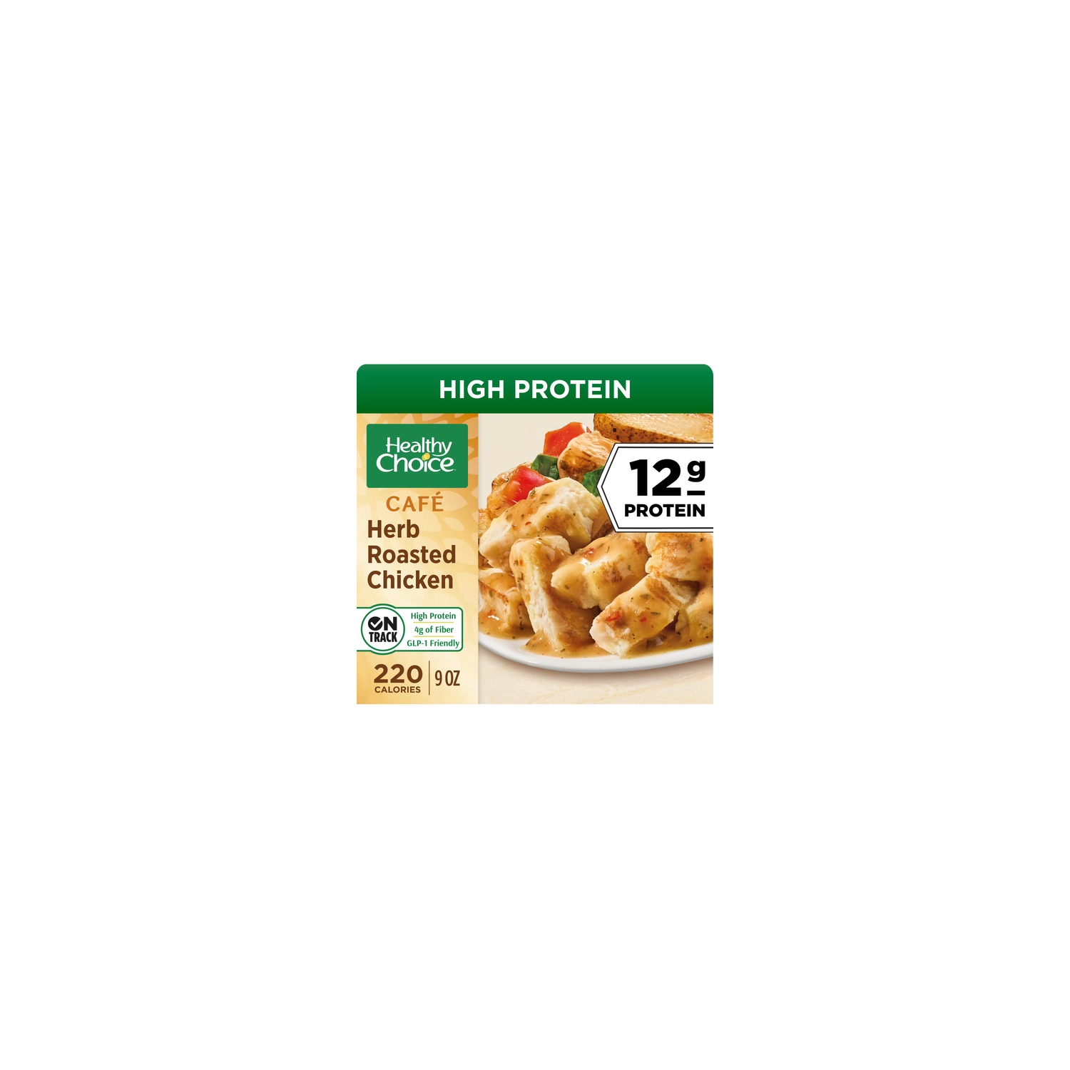 Healthy Choice Café Herb Roasted Chicken Frozen Meal - 9 Ounce Image 1 of 4