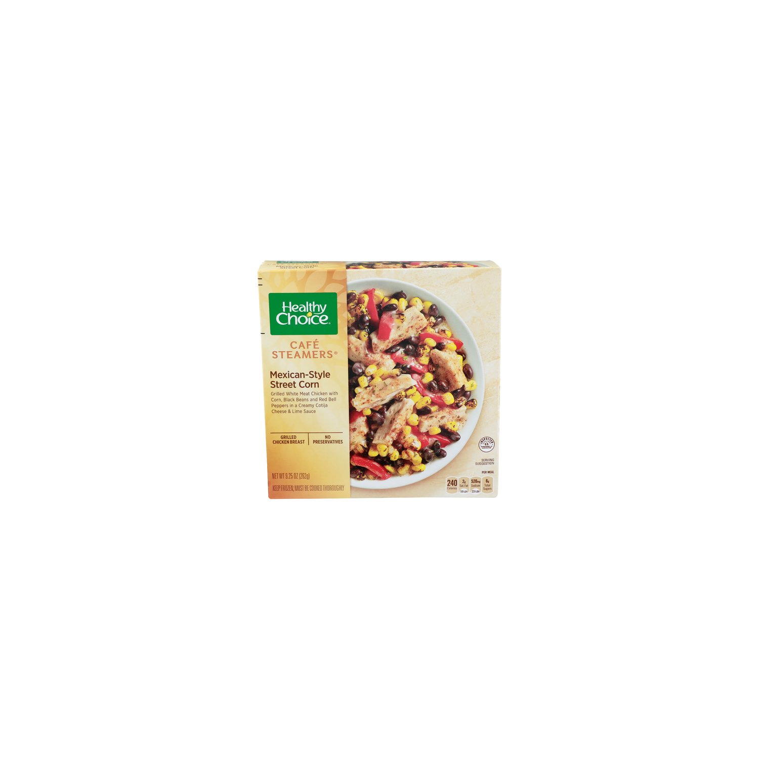 Healthy Choice Mexican-Style Street Corn Grilled Chicken Breast - 9.25 Ounce Image 1 of 4