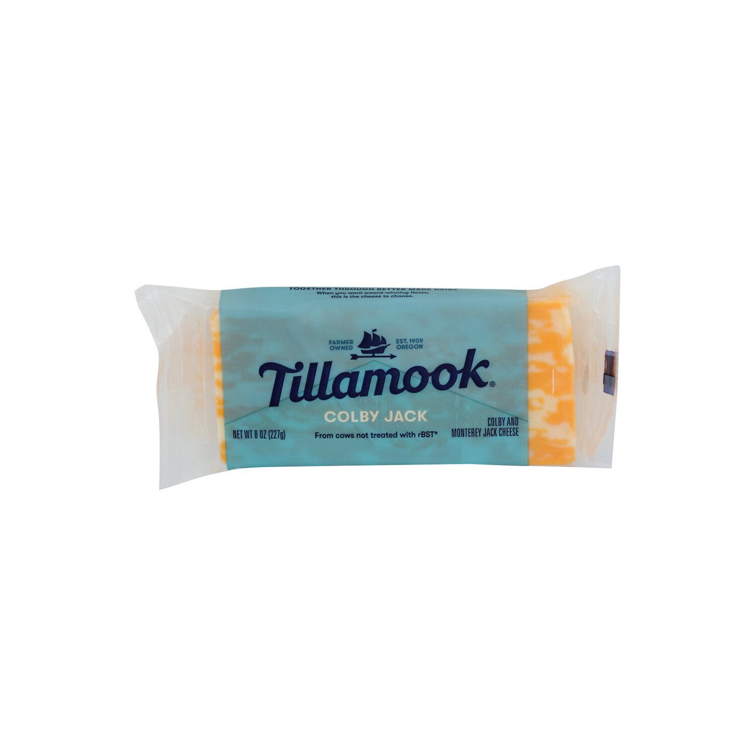 Tillamook Colby Jack Cheese Chunk - 8 Ounce Image 1 of 2