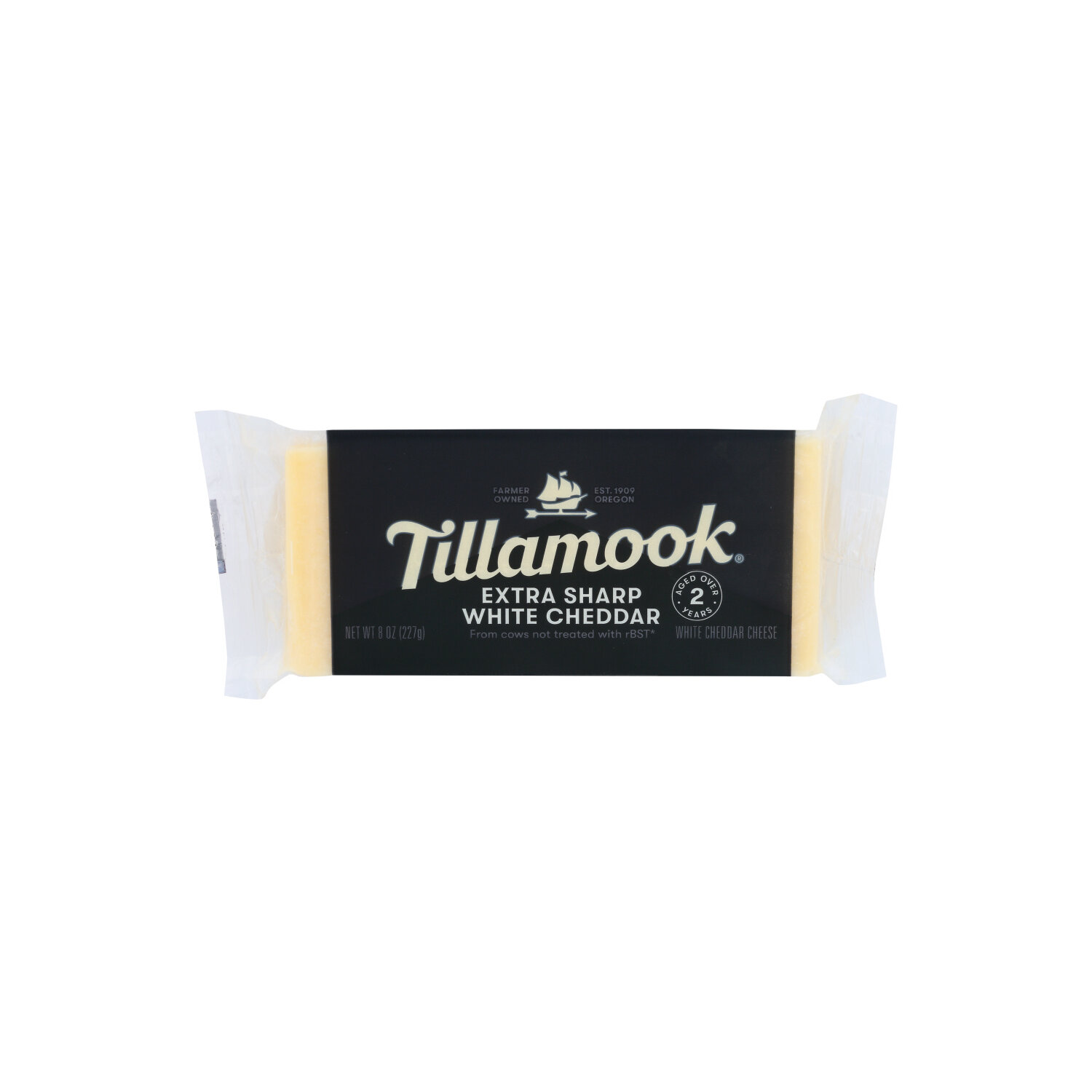 Tillamook Extra Sharp Vintage White 2 Year Cheddar - 8 Ounce Image 1 of 2