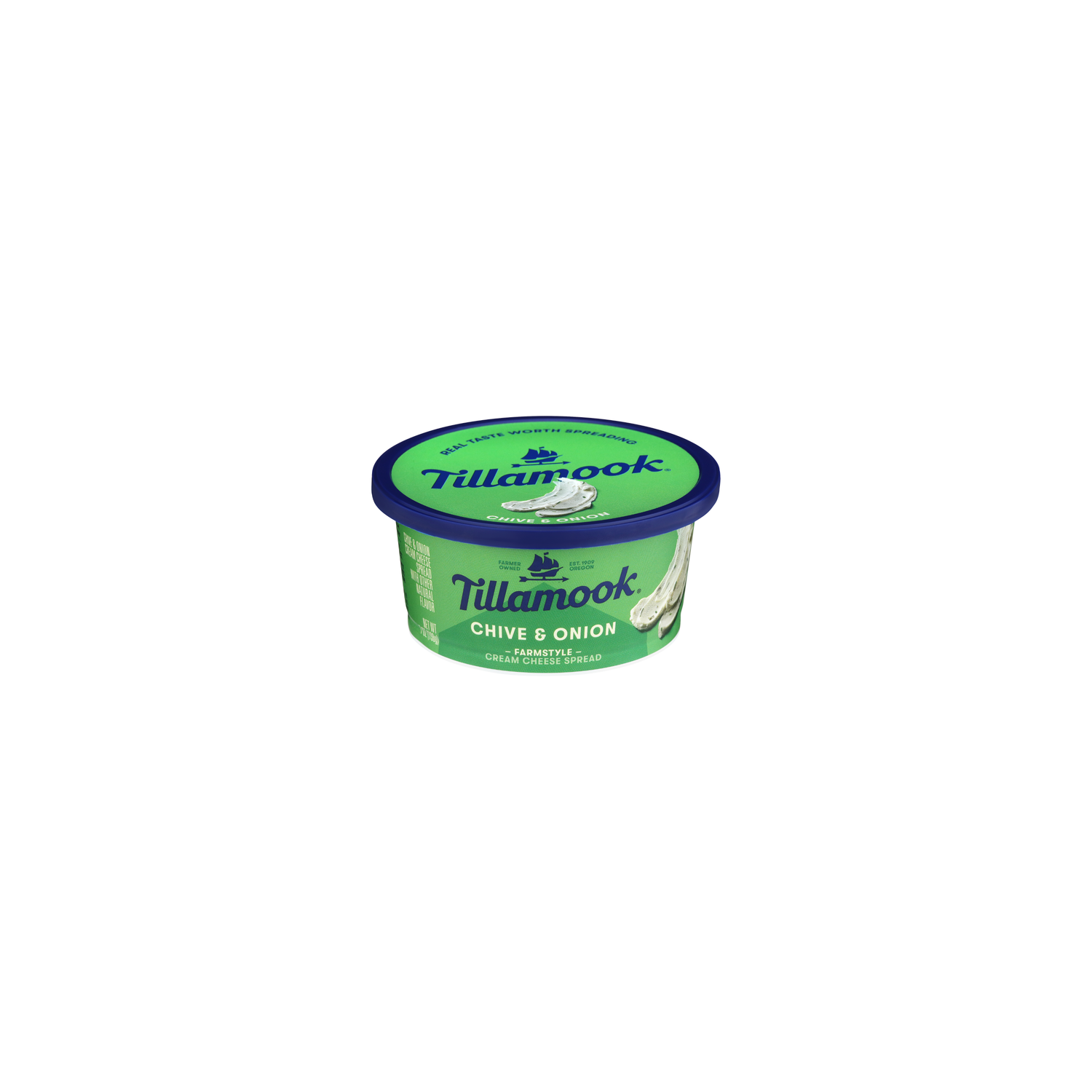 Tillamook Chive & Onion Cream Cheese Spread - 7 Ounce Image 1 of 4