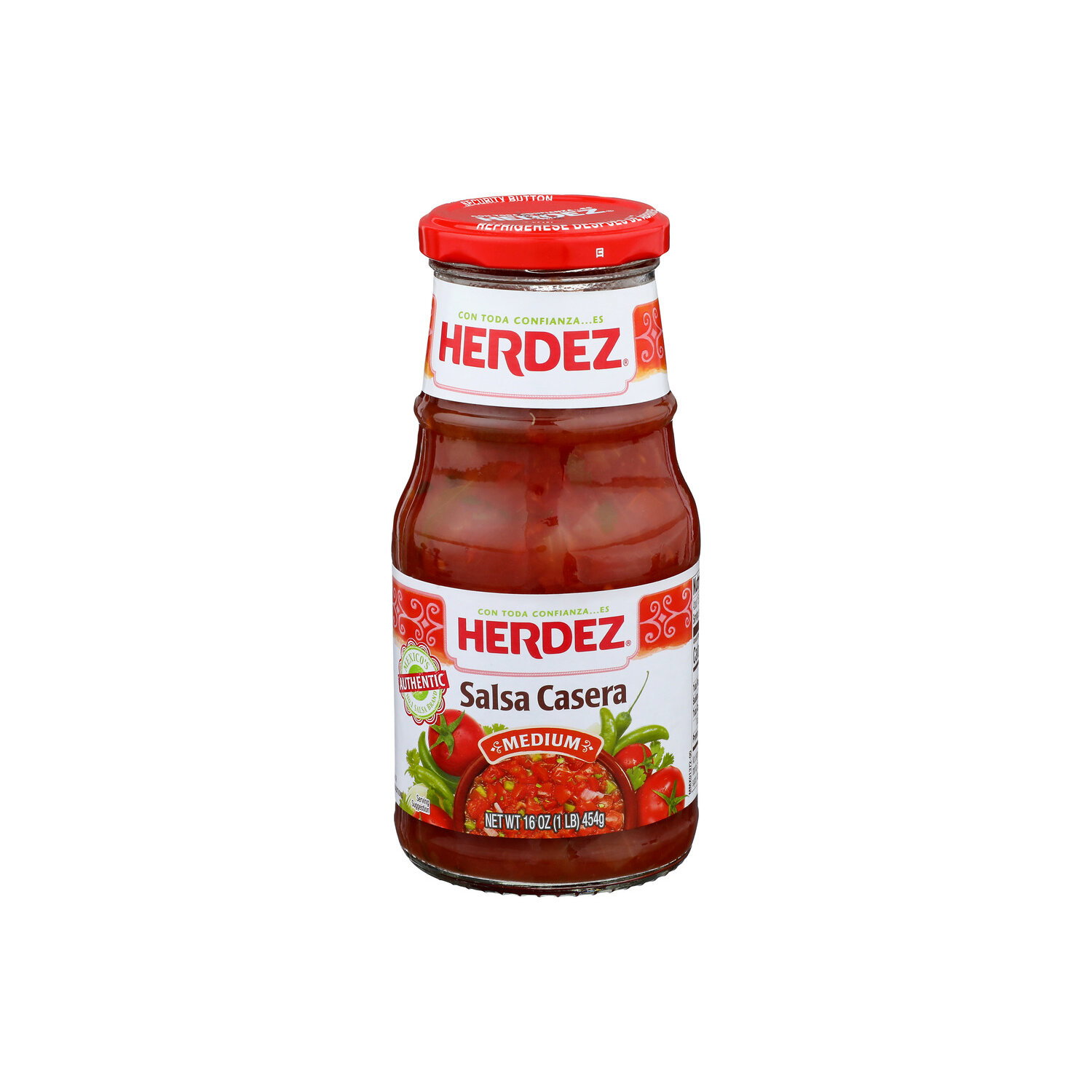 Herdez Medium Salsa Casera - 16 Ounce Image 1 of 4
