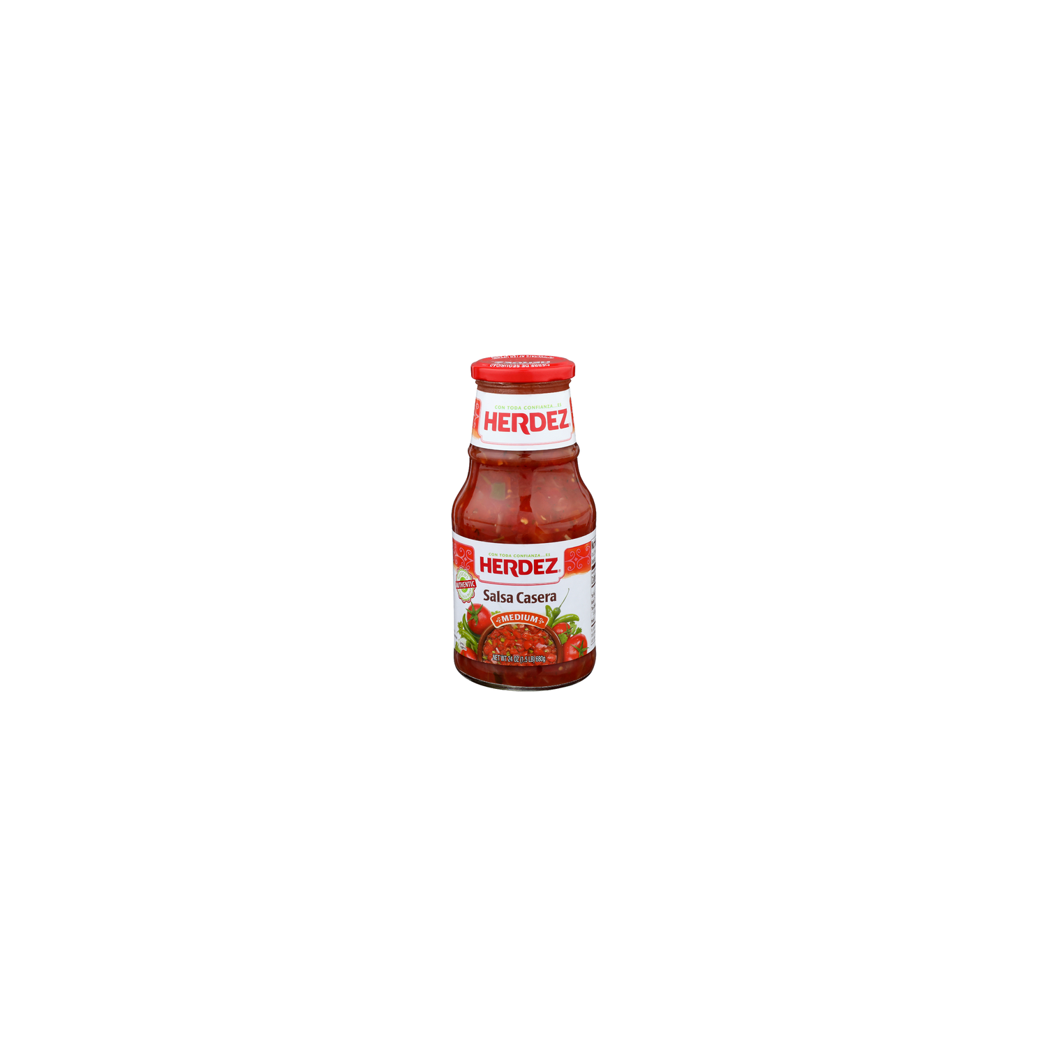 Herdez Medium Salsa Casera - 24 Ounce Image 1 of 4