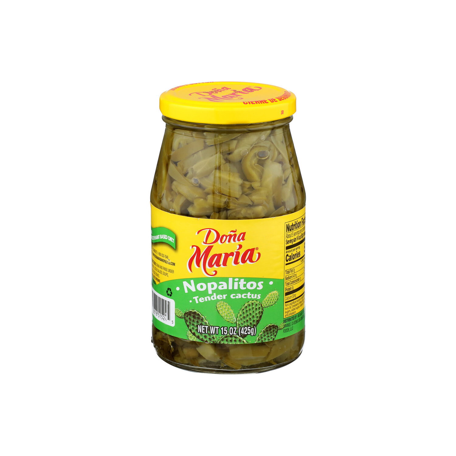 Dona Maria Tender Cactus Nopalitos - 15 Ounce - Super 1 Foods