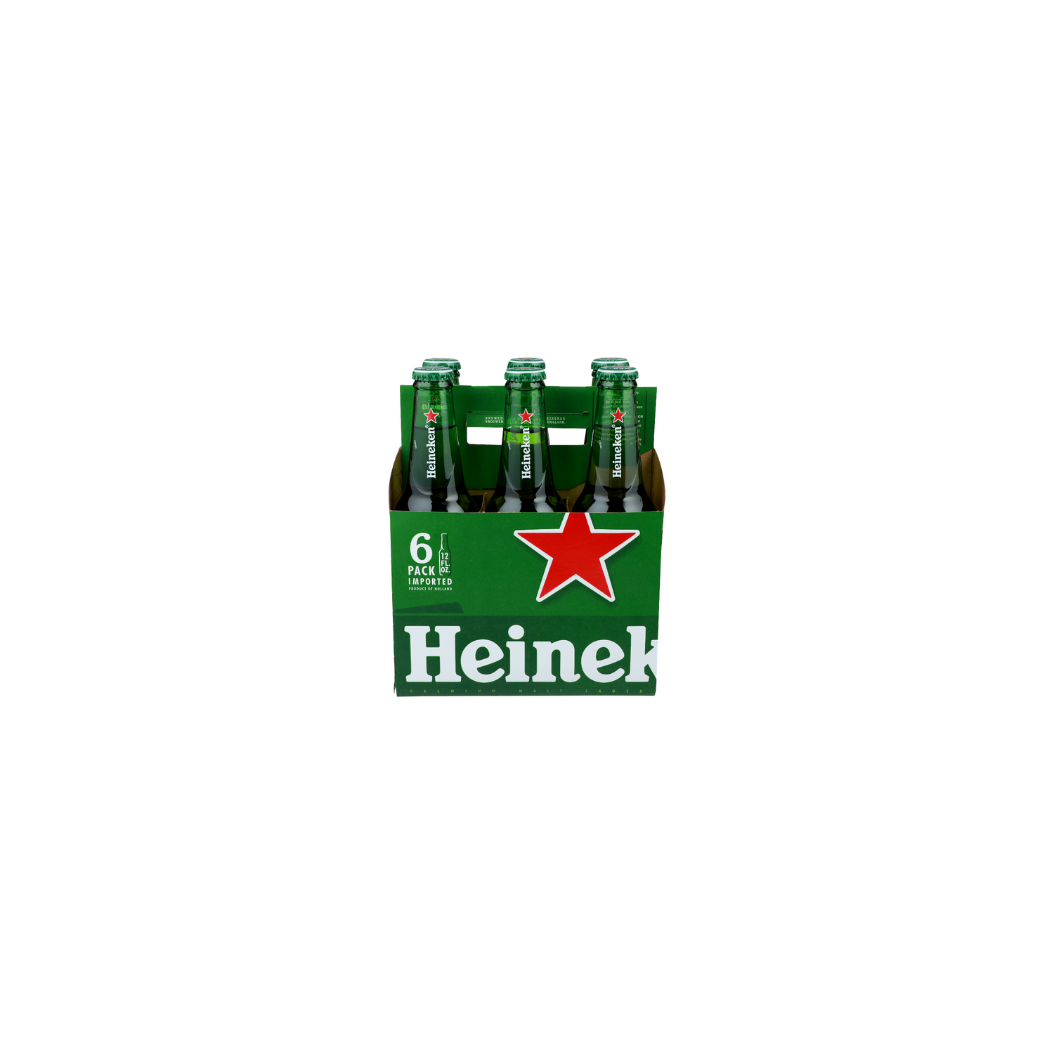 Heineken Original Premium Malt Lager - 6 Count Image 1 of 4