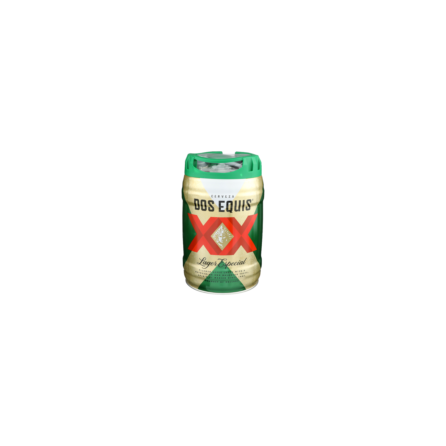Dos Equis XX Lager Beer Especial - 1.32 Gallon Image 1 of 3