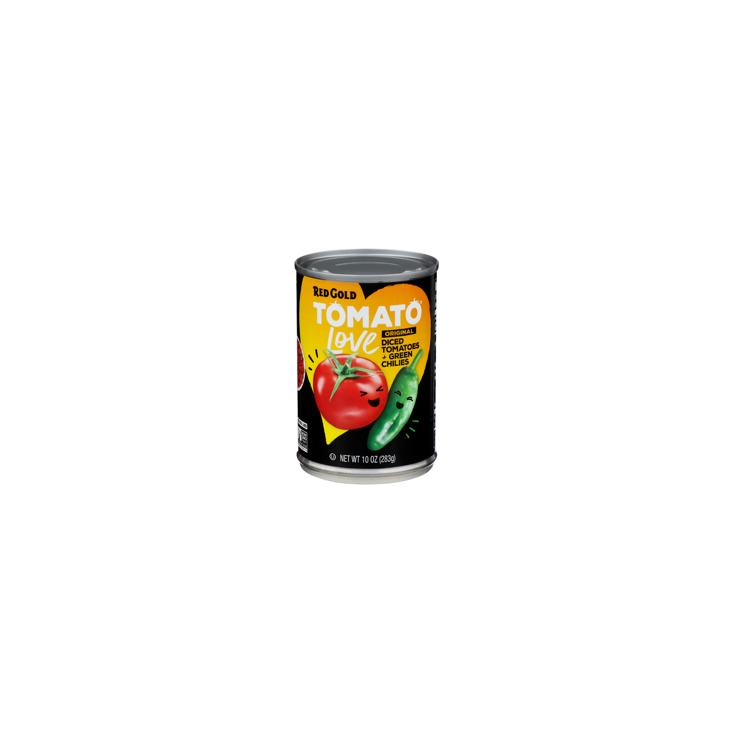 Red Gold Tomato Love Original Diced Tomatoes + Green Chilies - 10 Ounce Image 1 of 4