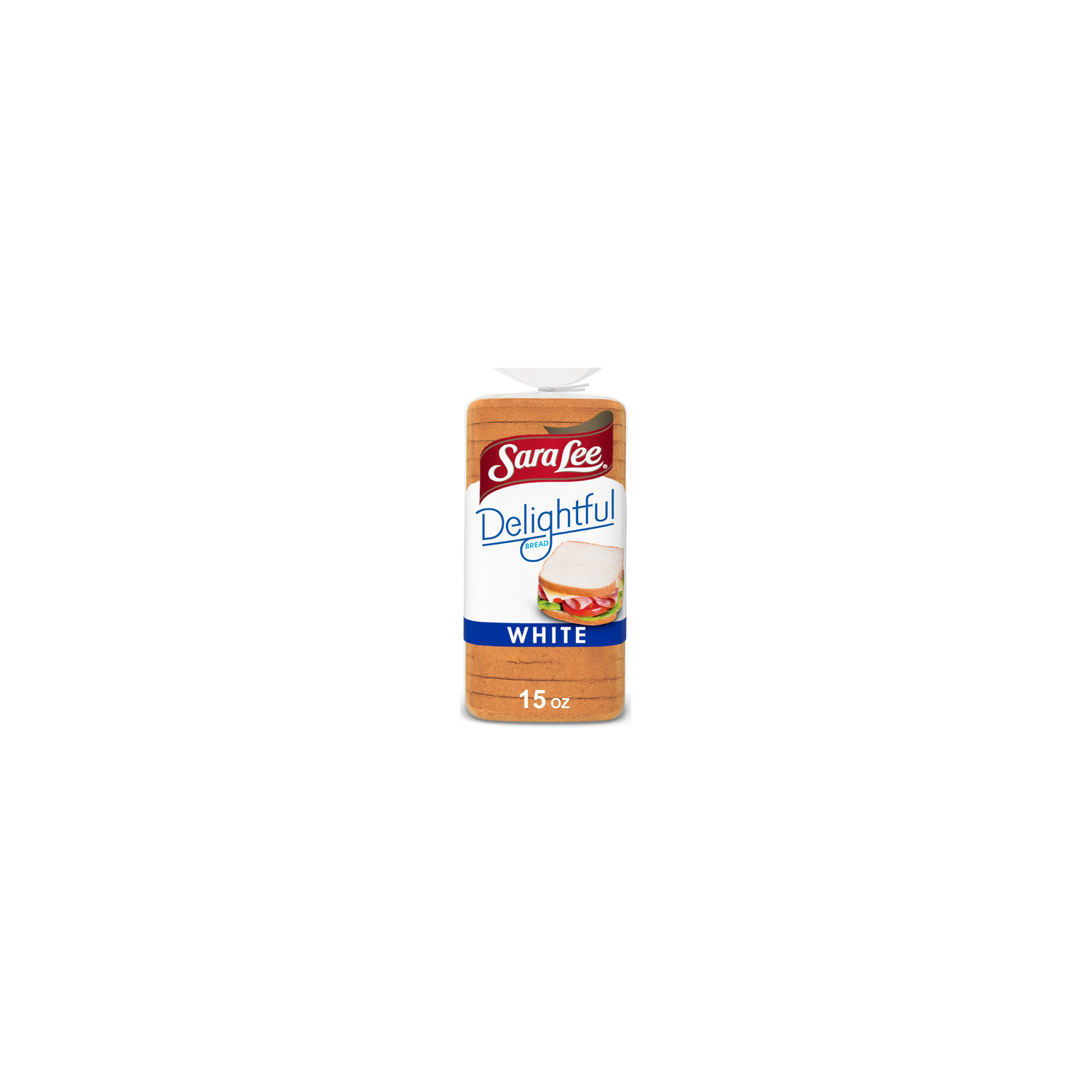 Sara Lee Delightful White Made With Whole Grain Sandwich Bread, Keto Friendly, Loaf Of Bread - 15 Ounce Image 1 of 4