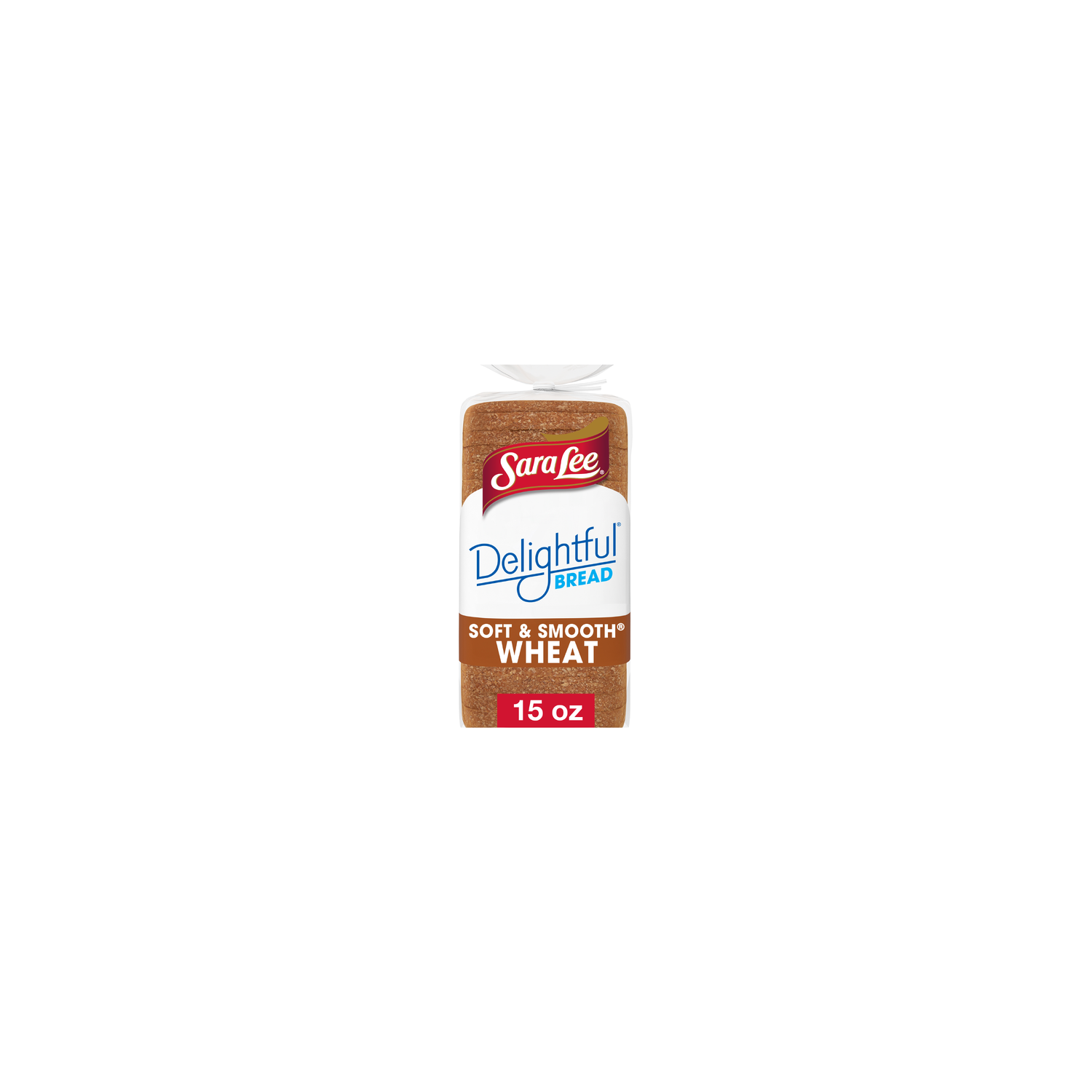 Sara Lee Delightful Soft & Smooth Wheat Bread, Whole Bread Bag - 15 Ounce Image 1 of 4