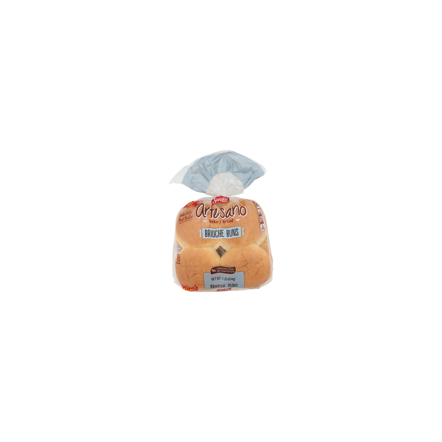 Sara Lee Brioche Buns Saralee Artesano Bakery Bread - 0.125 Pound - 8 Count Image 1 of 4