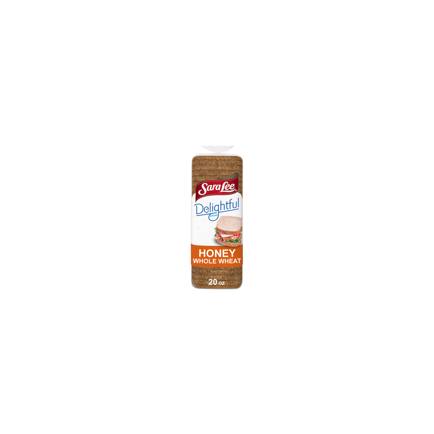 Sara Lee 's Delightful Honey Whole Wheat 100% - 16.4 Ounce Image 1 of 4