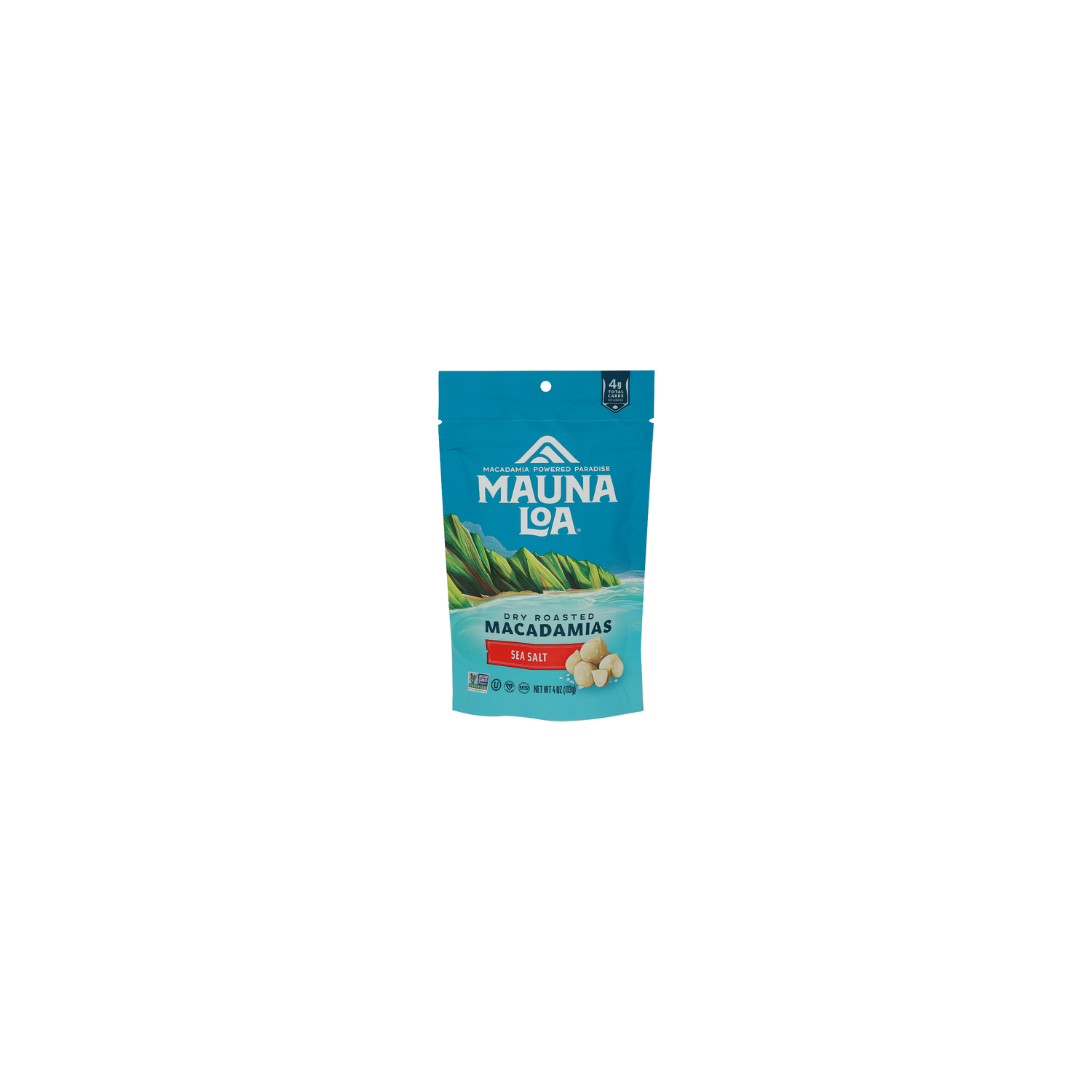 Mauna Loa Sea Salt Macadamias Ssalt Hawaiian - 4 Ounce Image 1 of 4