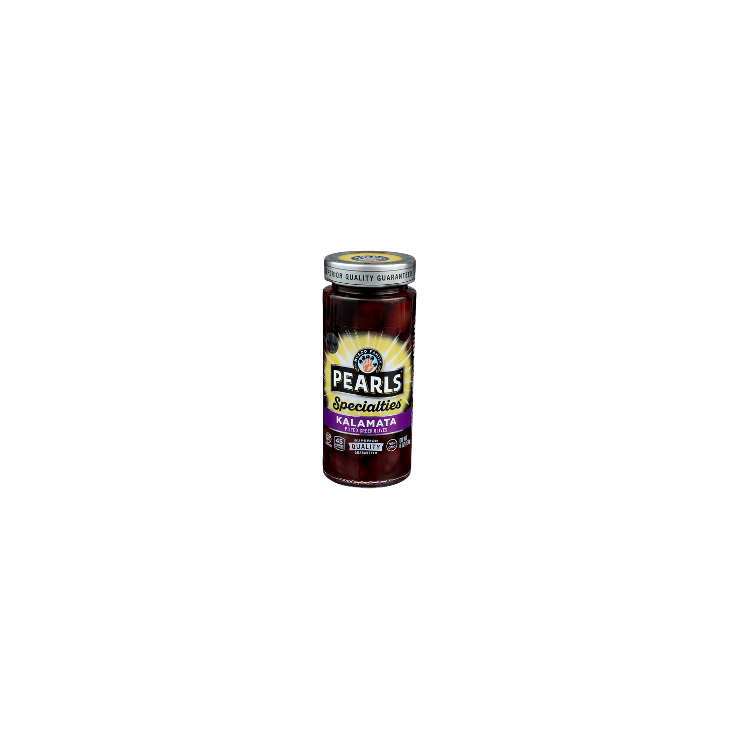 Musco Family Pearls Specialties Kalamata Pitted Greek Olives - 6 Ounce Image 1 of 4