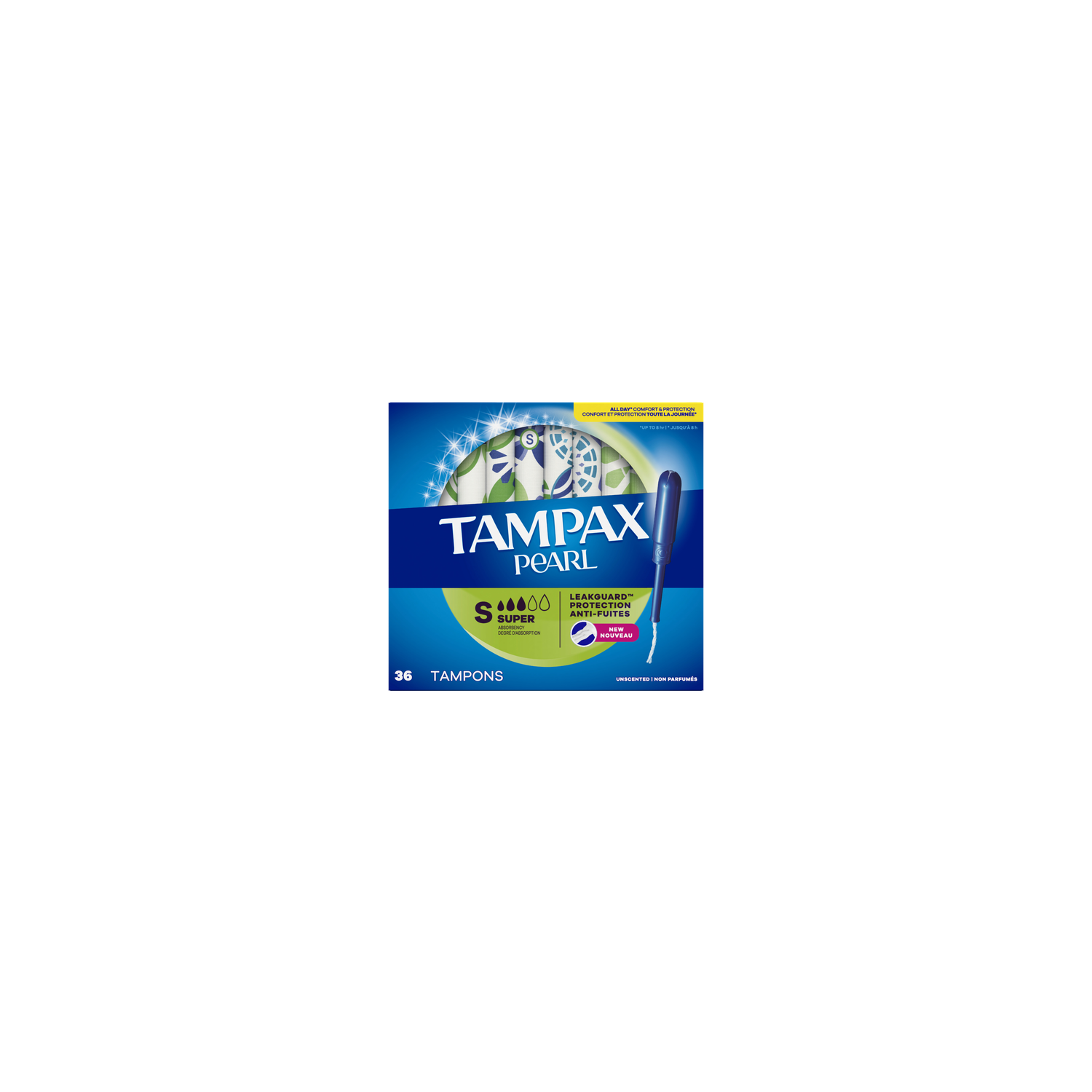 Tampax Pearl Tampons - 36 Count Image 1 of 3
