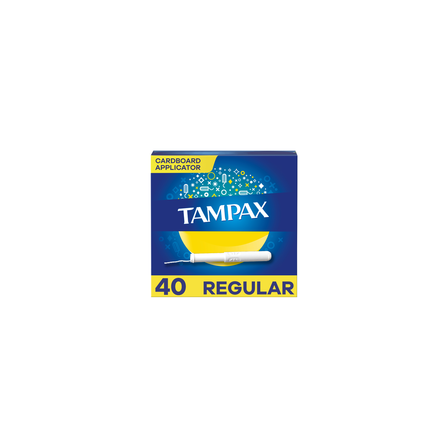 Tampax Regular Tampons - 40 Count Image 1 of 3