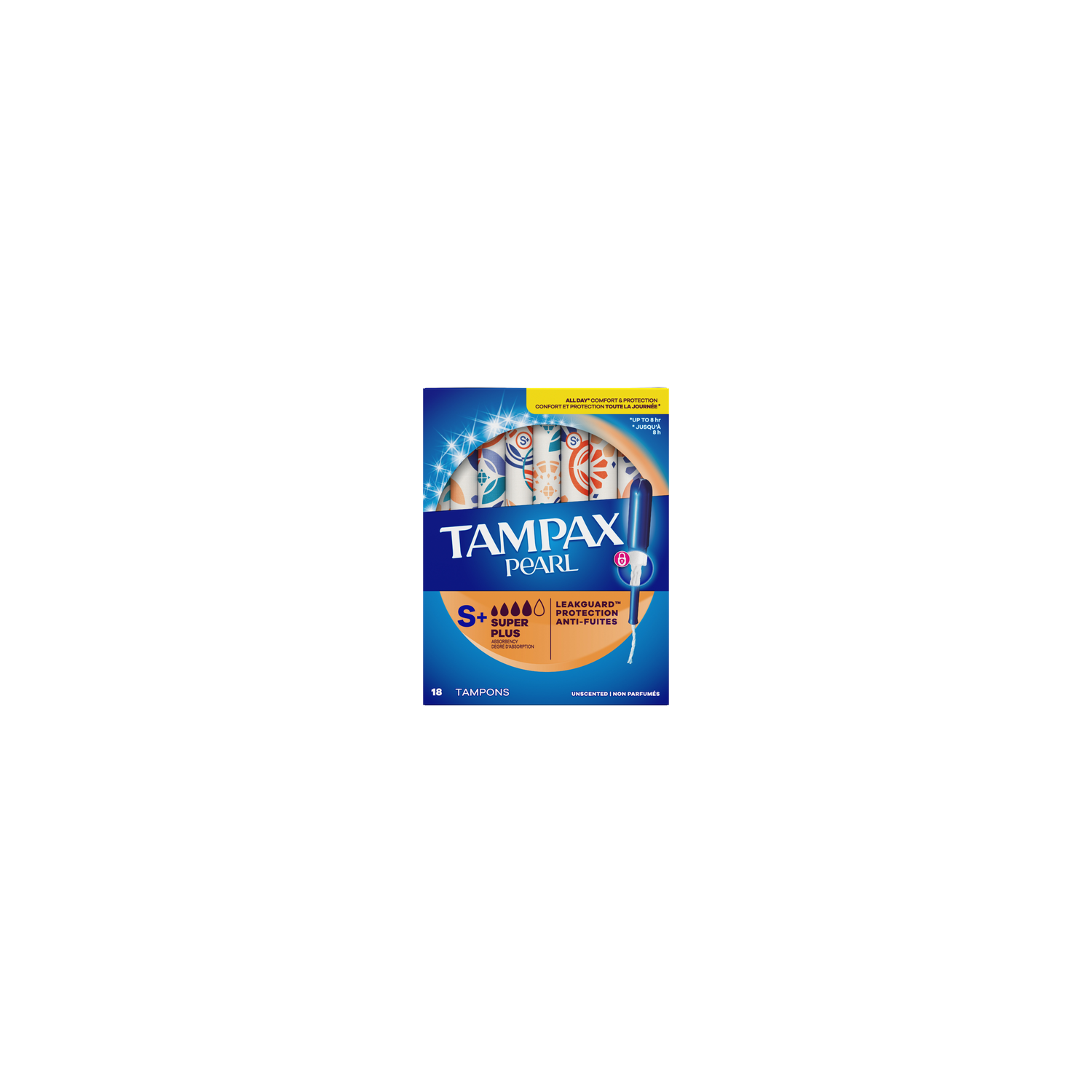 Tampax Pearl Leakguard Protection - 18 Count