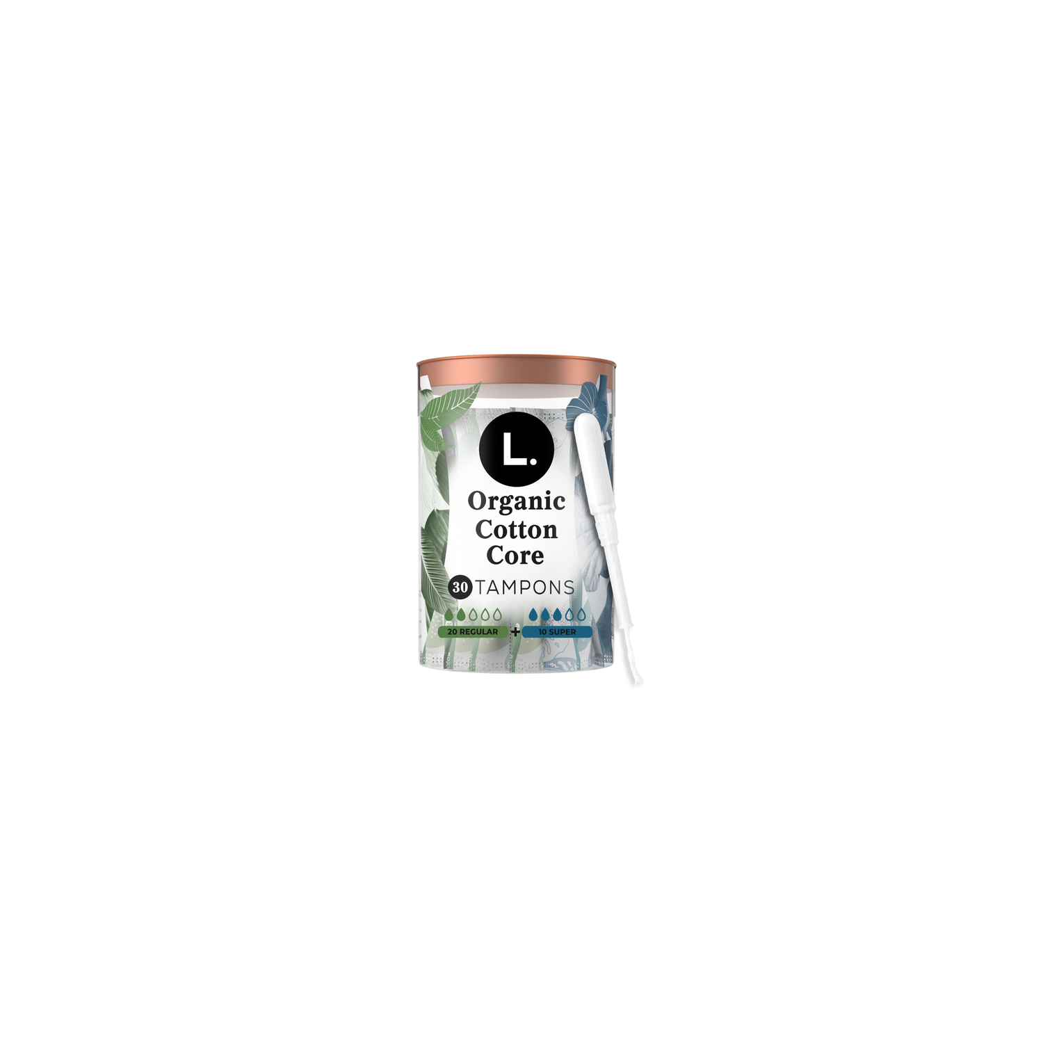 L. Regular + Super Tampons - 30 Count Image 1 of 3