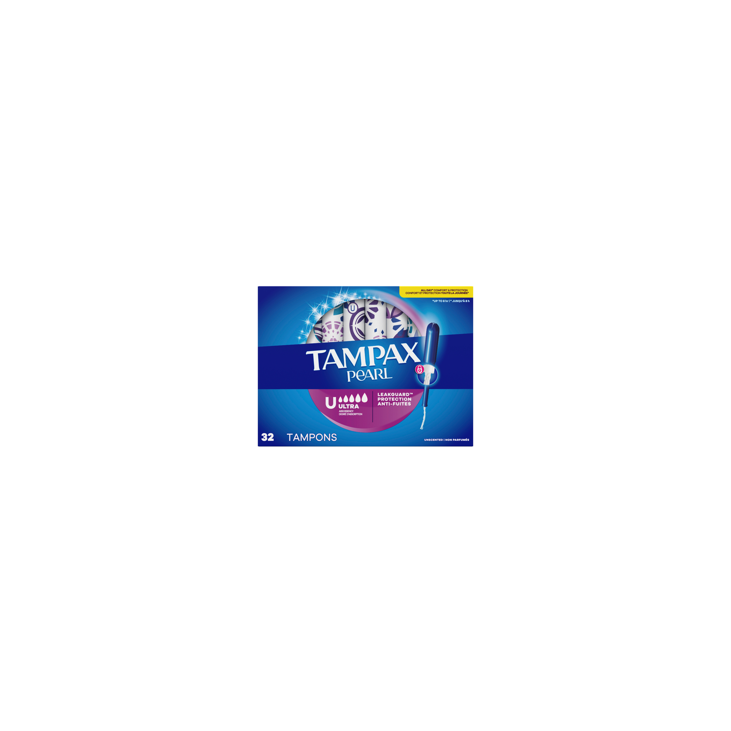 Tampax Pearl Leakguard Protection - 32 Count