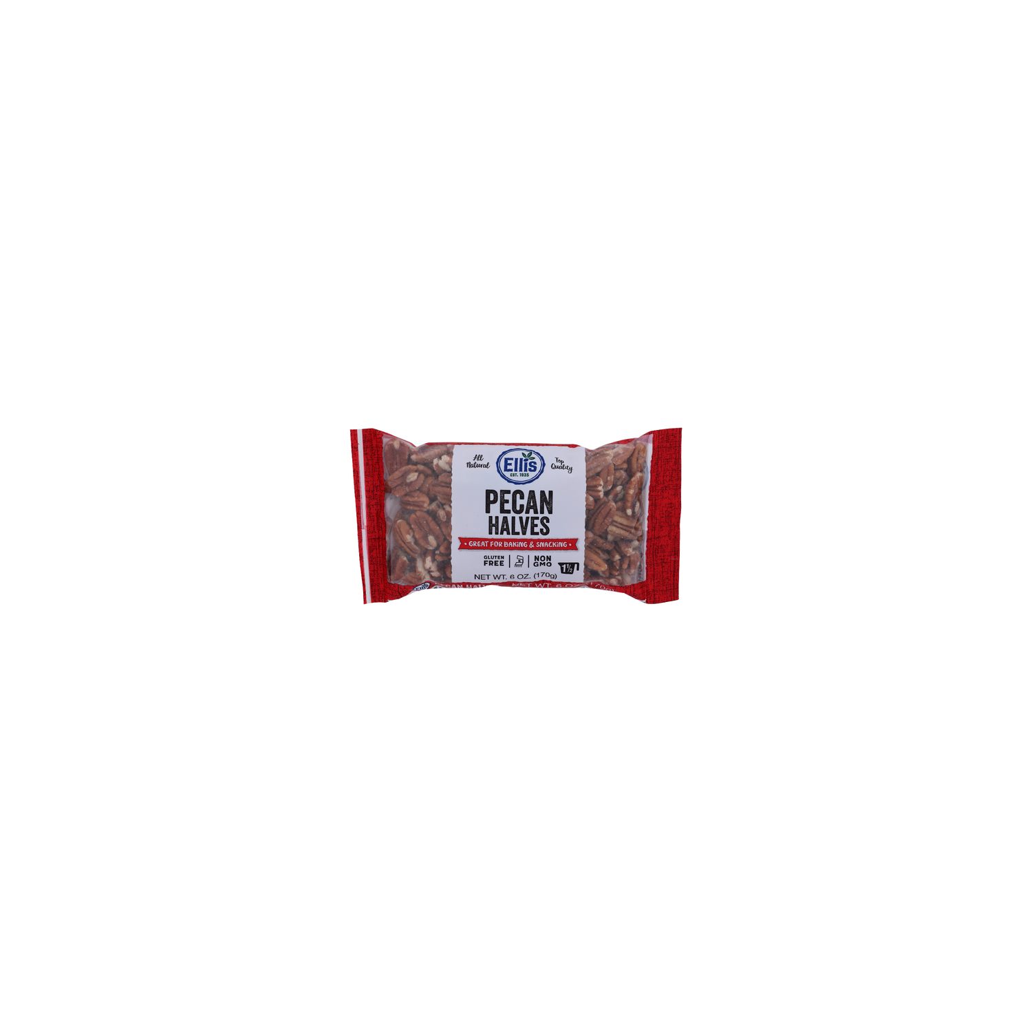 Ellis Halves Pecan - 6 Ounce Image 1 of 4