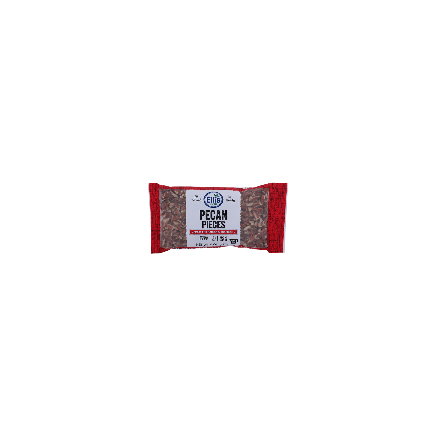 Ellis Pieces Pecan - 6 Ounce Image 1 of 4