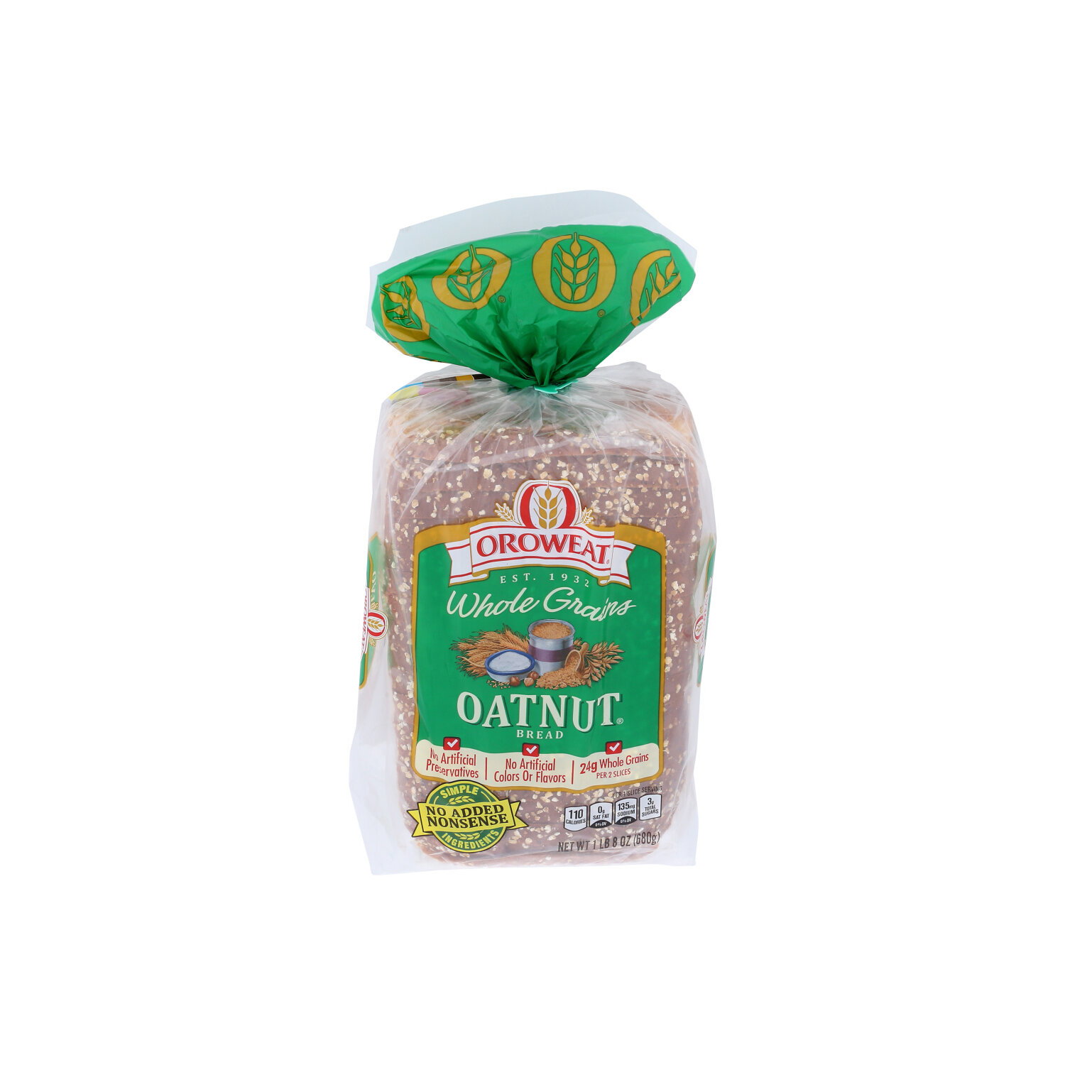 Oroweat Whole Grains Oatnut Bread - 24 Ounce Image 1 of 3