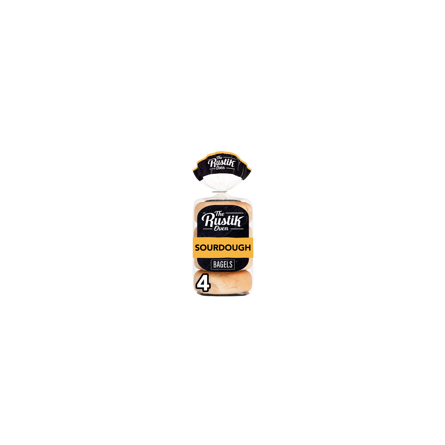 The Rustik Oven Sourdough Bagels - 4.2 Fluid Ounce - 4 Count Image 1 of 4