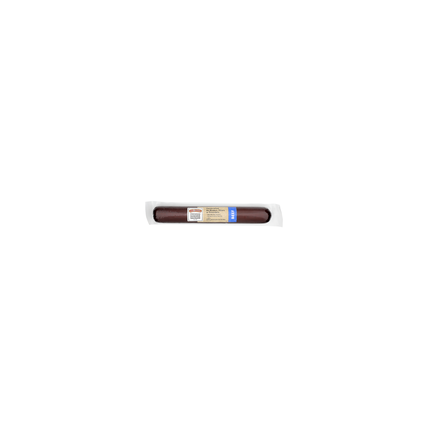Old Wisconsin Beef Premium Summer Sausage - 20 Ounce Image 1 of 4