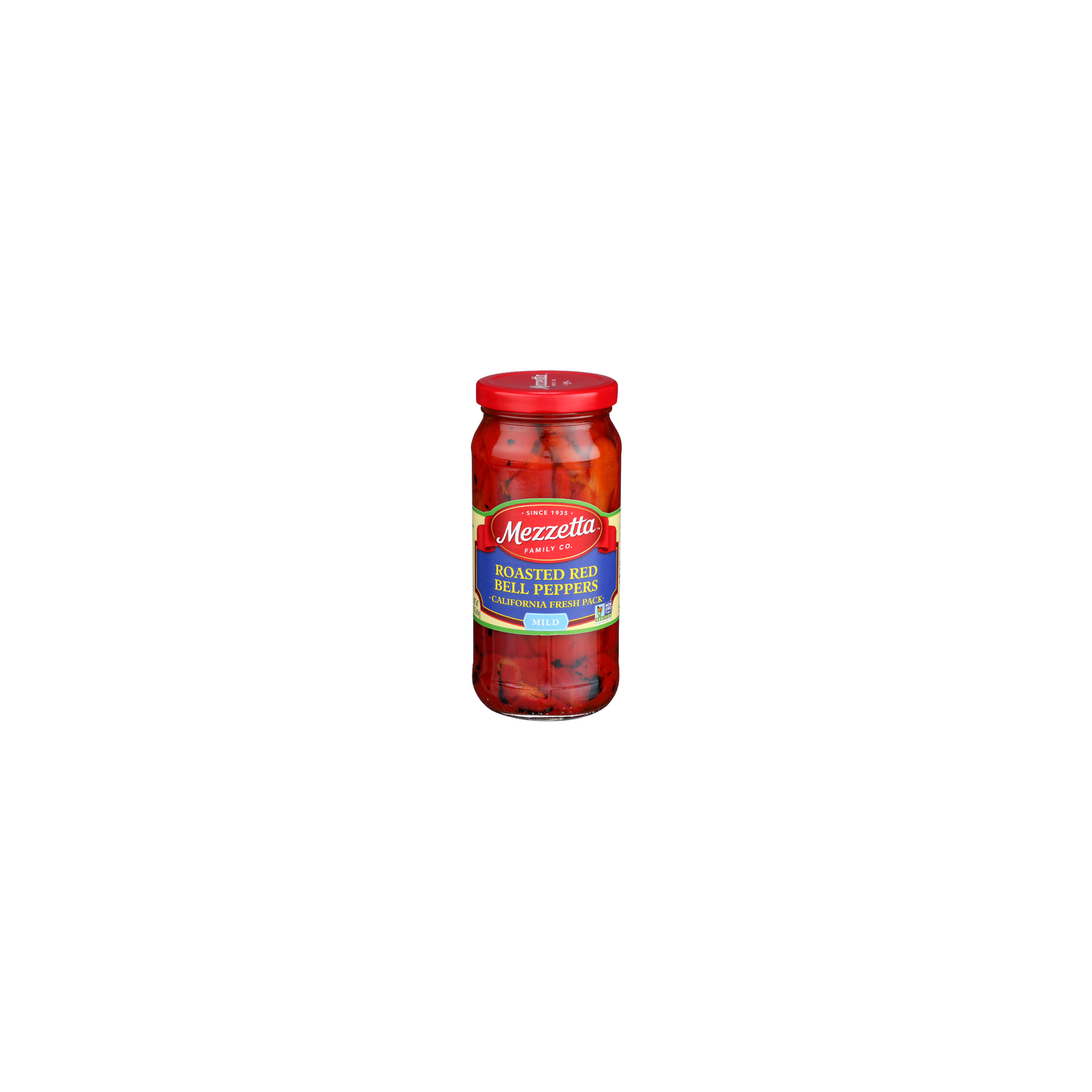 Mezzetta Family Co California Fresh Pack Mild Roasted Red Bell Peppers - 16 Ounce Image 1 of 4