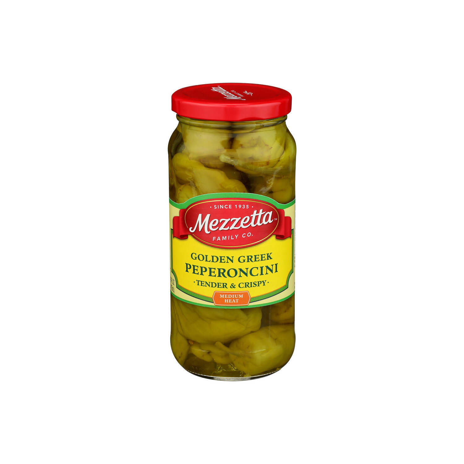 Mezzetta Family Co Medium Heat Tender & Crispy Golden Greek