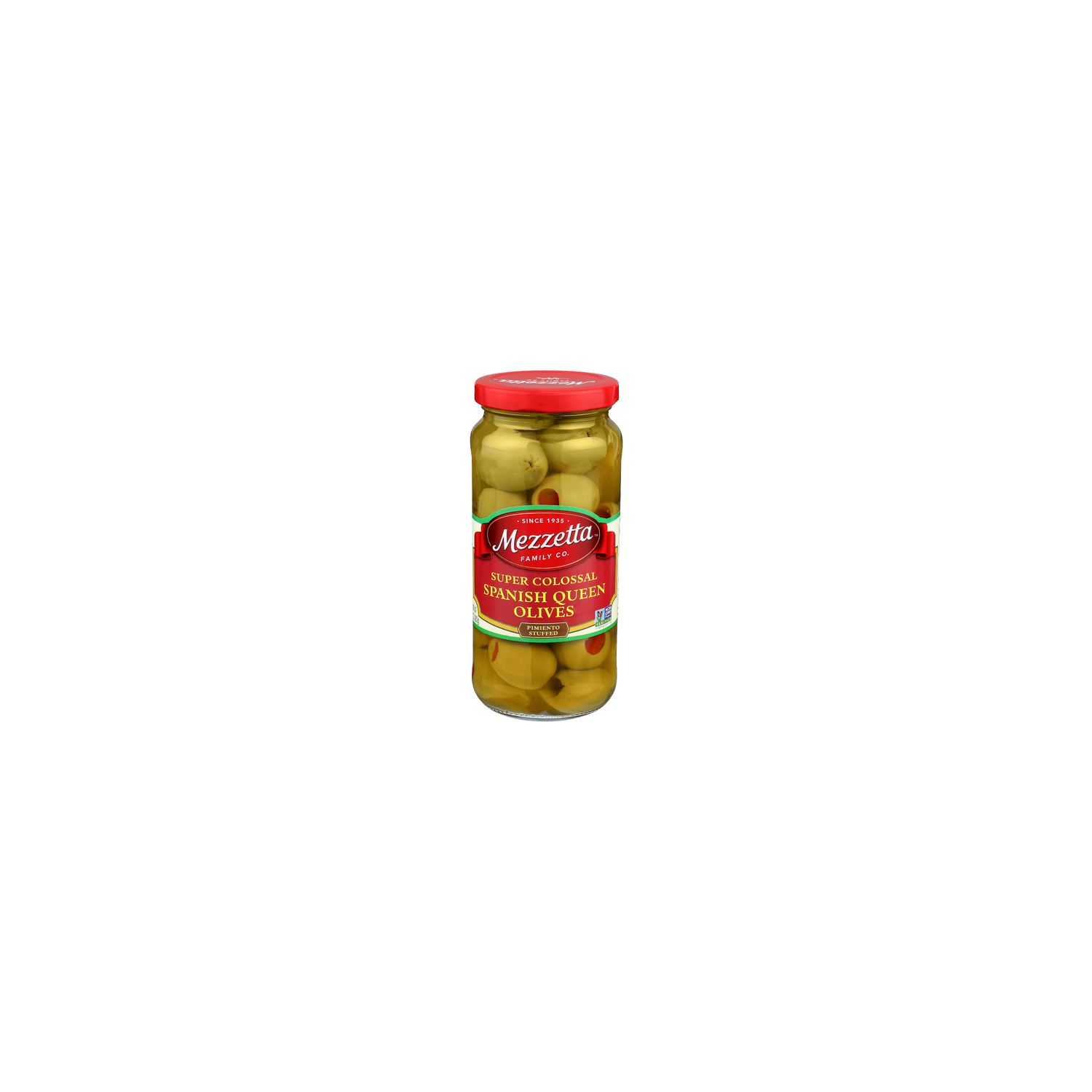Mezzetta Family Co Pimiento Stuffed Spanish Queen Olives - 10