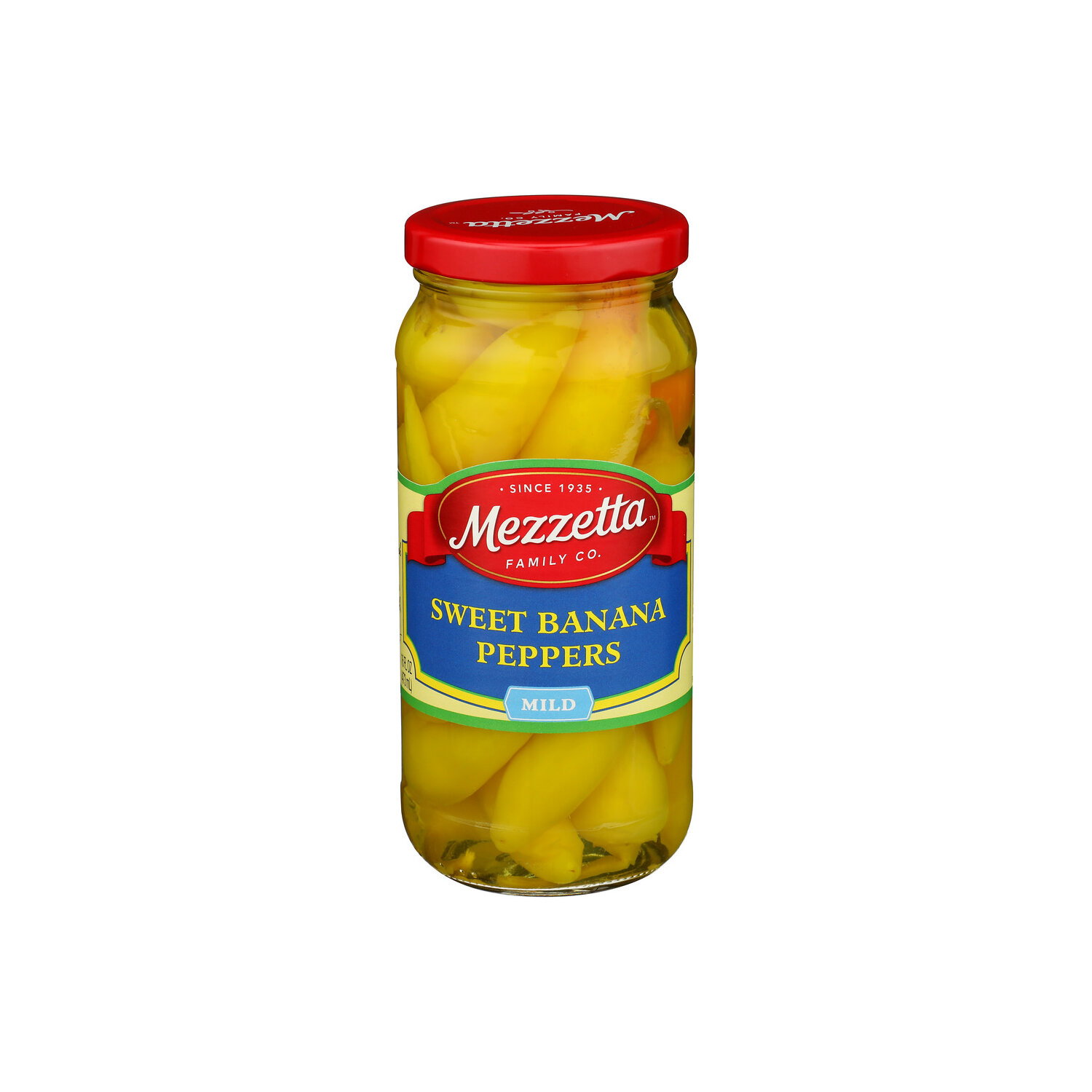 Mezzetta Family Co Mild Sweet Banana Peppers - 16 Fluid Ounce Image 1 of 4