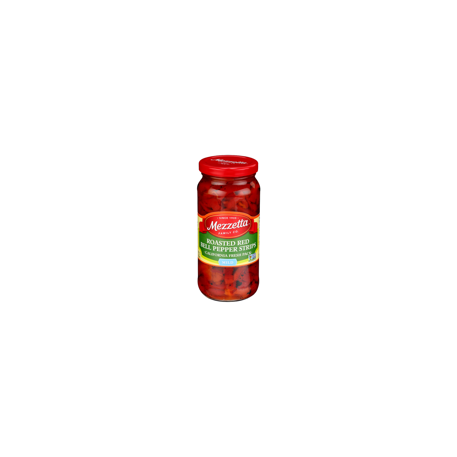Mezzetta Family Co Mild Roasted Red Bell Pepper Strips - 16 Fluid Ounce Image 1 of 4