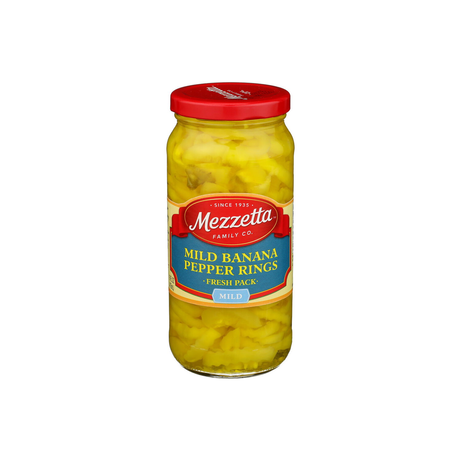 Mezzetta Family Co Fresh Pack Mild Banana Pepper Rings - 16 Fluid Ounce Image 1 of 4