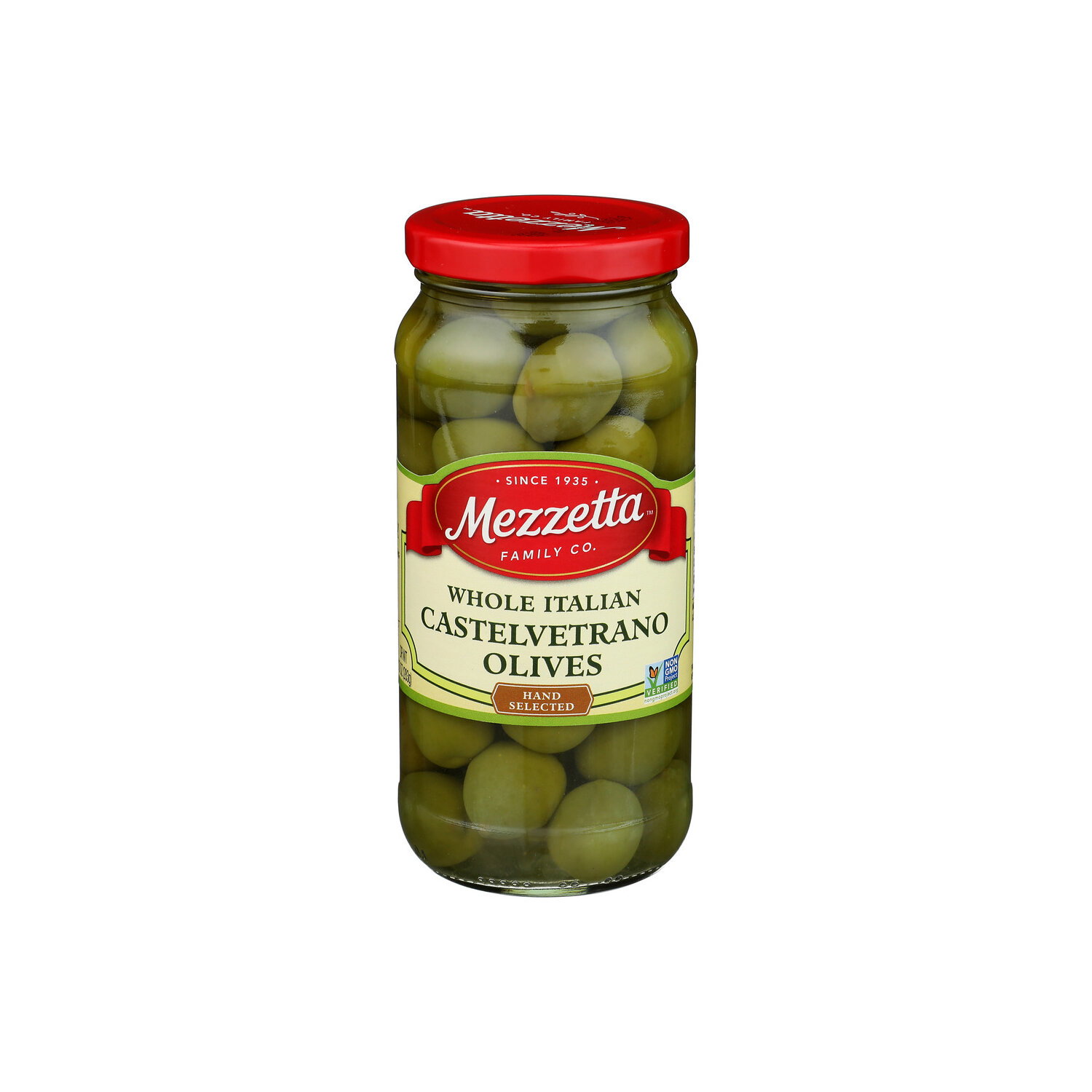 Mezzetta Family Co Hand Selected Castelvetrano Olives - 10 Ounce Image 1 of 4