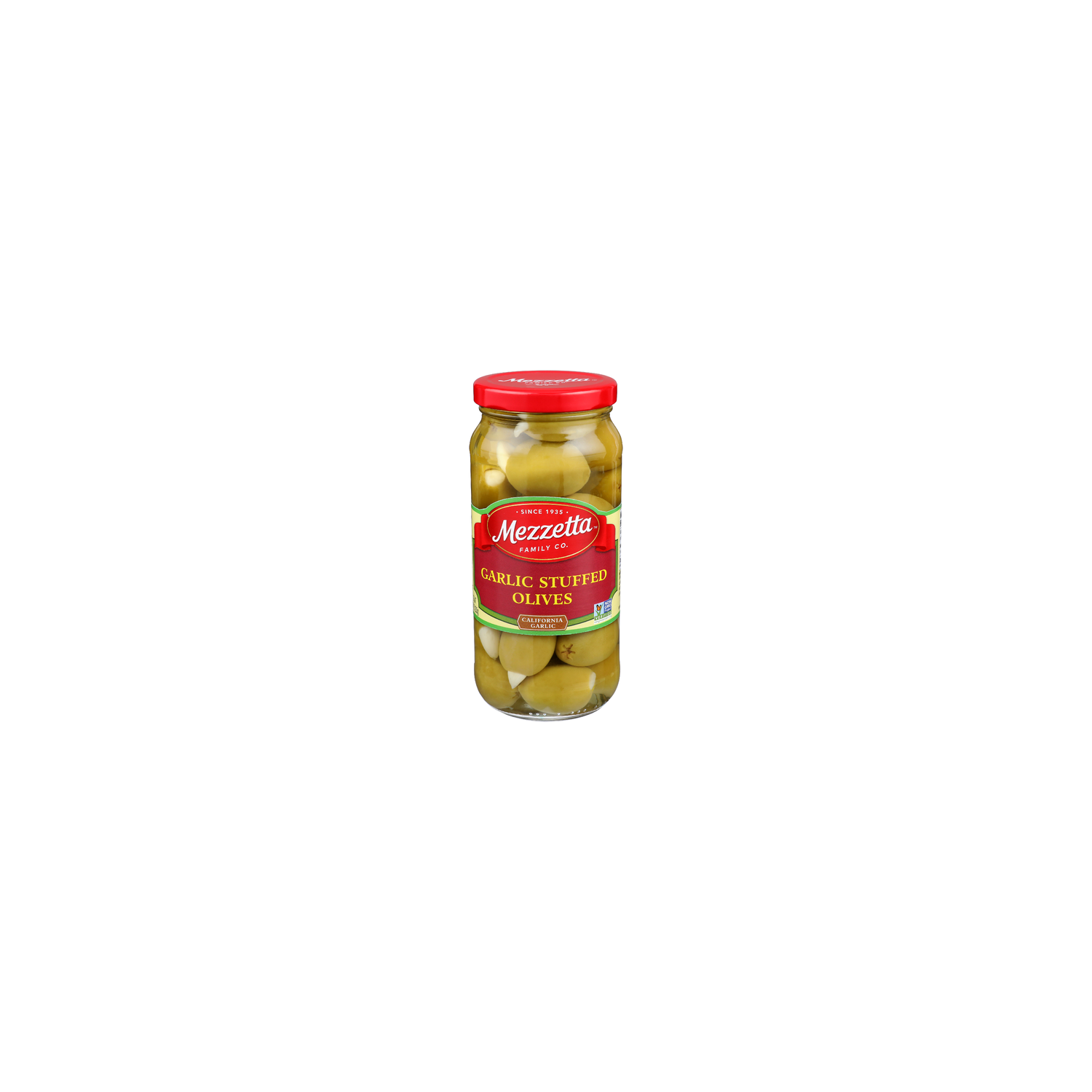 Mezzetta Family Co California Garlic Stuffed Olives - 10 Ounce Image 1 of 4