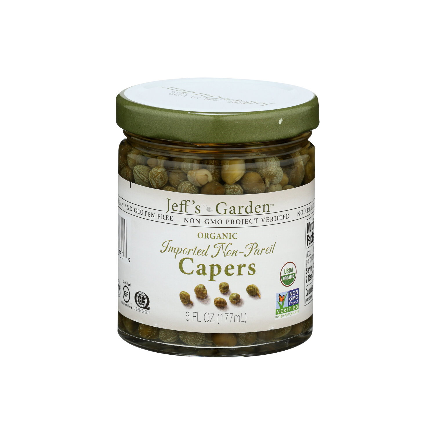 JEFF's Garden Capers Non-Pareil - 6 Fluid Ounce Image 1 of 4